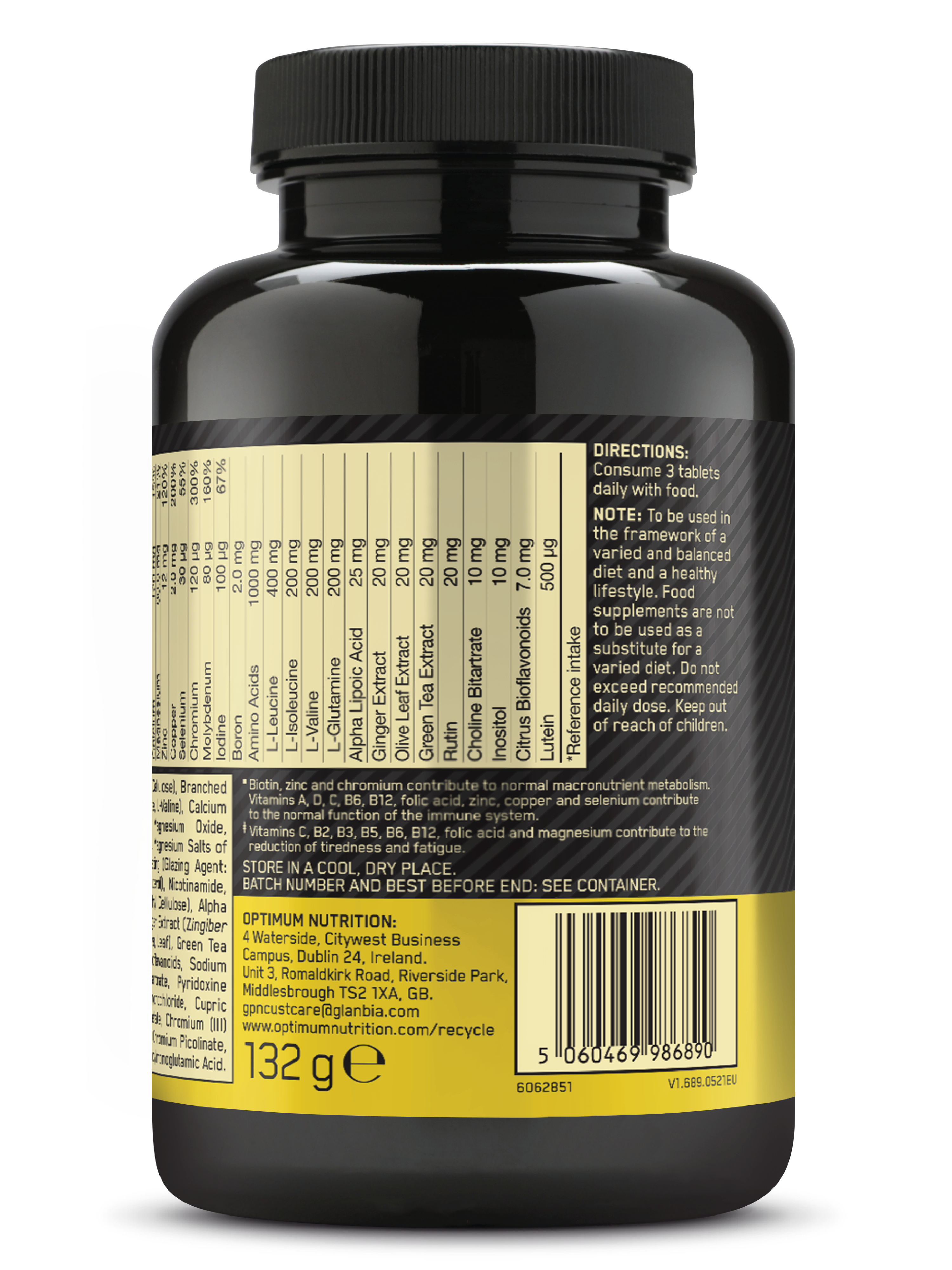 Optimum Nutrition Opti-Men Tabletter, 90 stk.