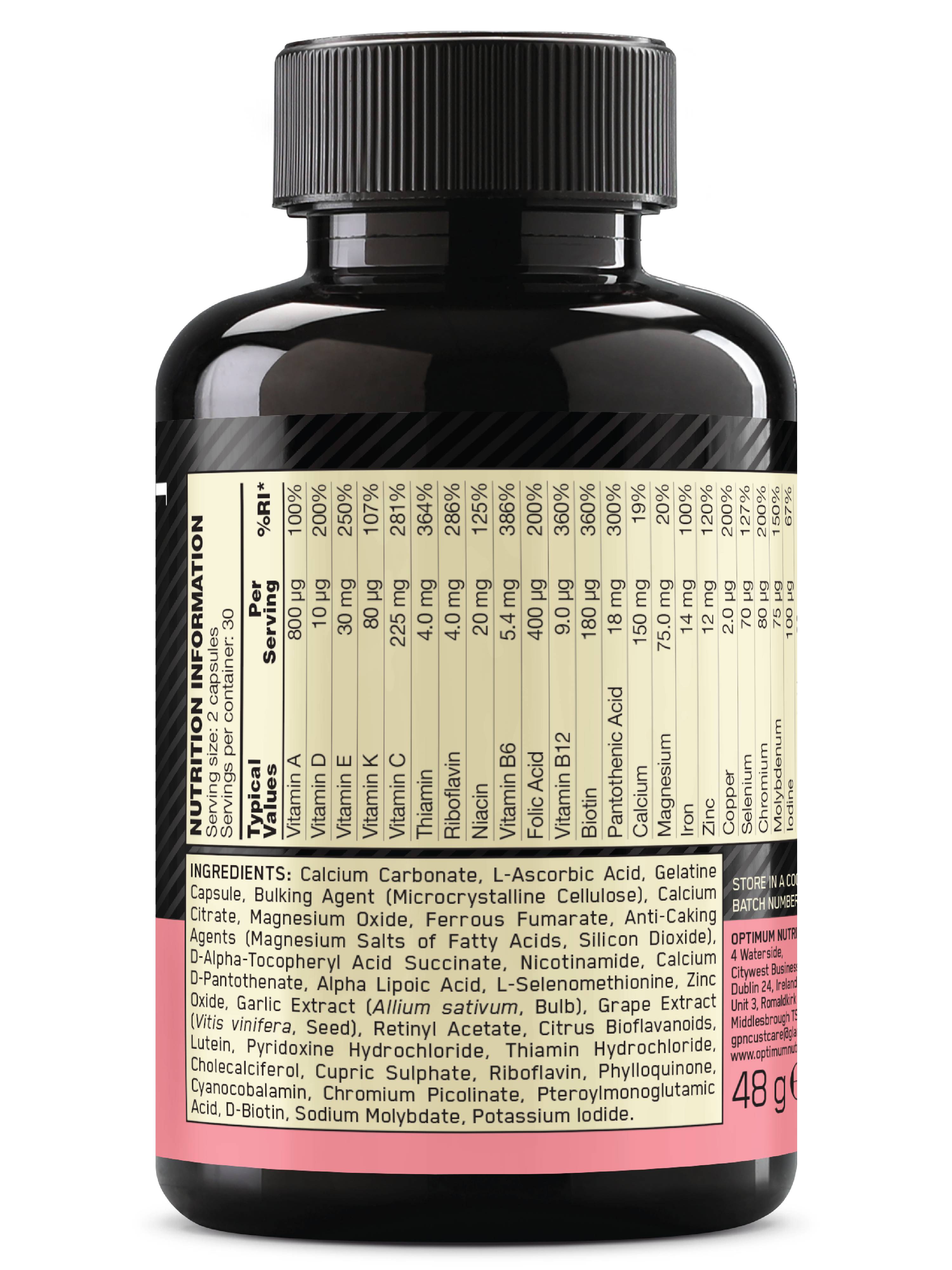 Optimum Nutrition Opti-Women Kapsler, 60 stk.