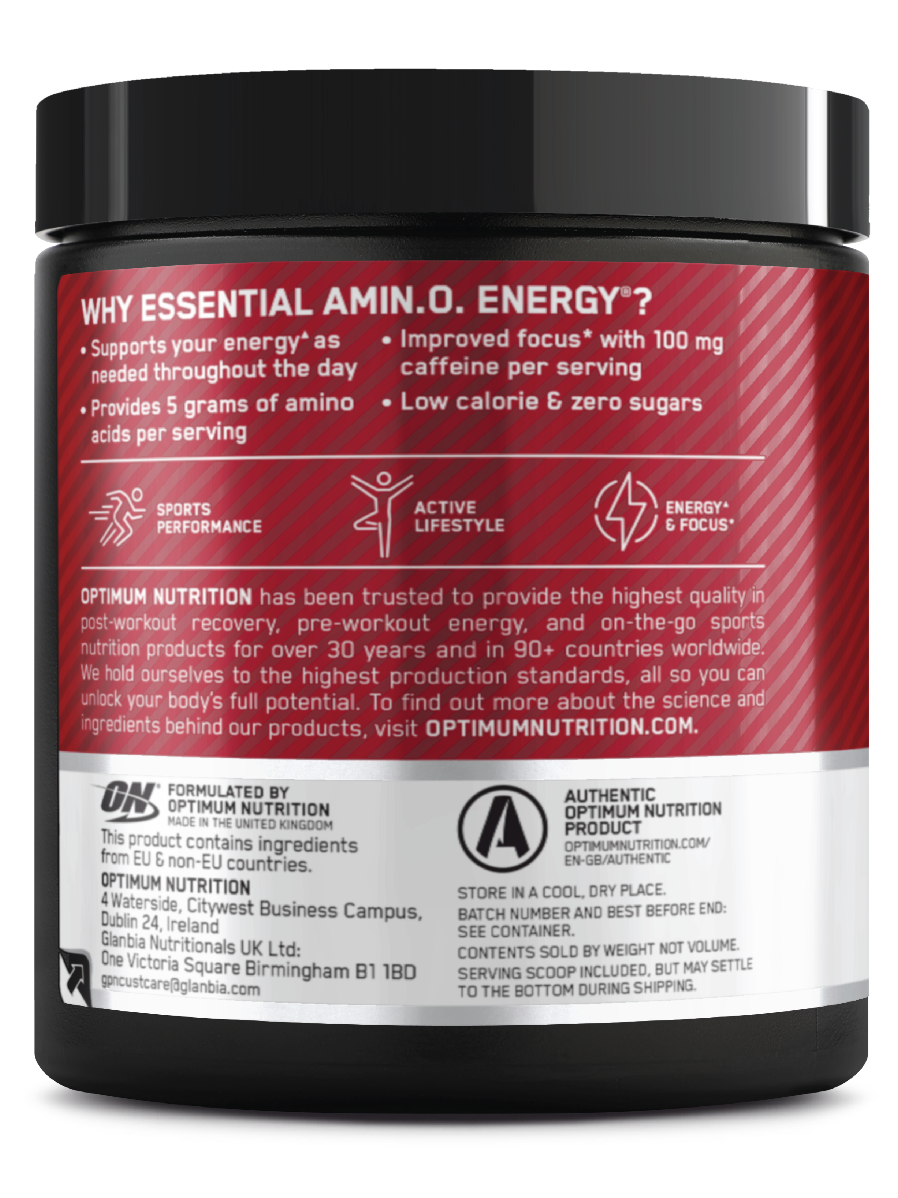 Optimum Nutrition Essential Amino Energy, Fruit Fusion, 270 g