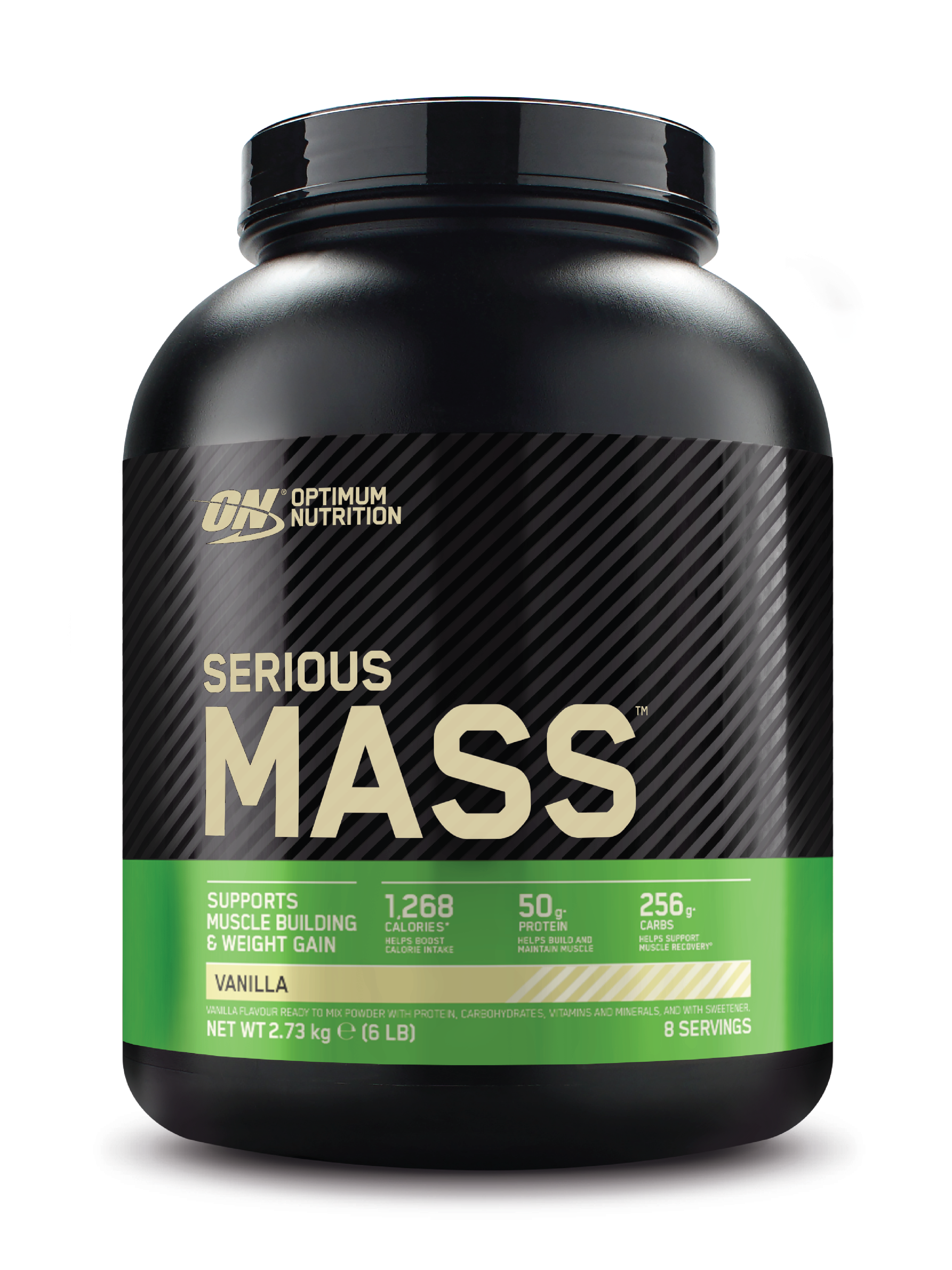 Optimum Nutrition Serious Mass, Vanilla, 2,73 kg