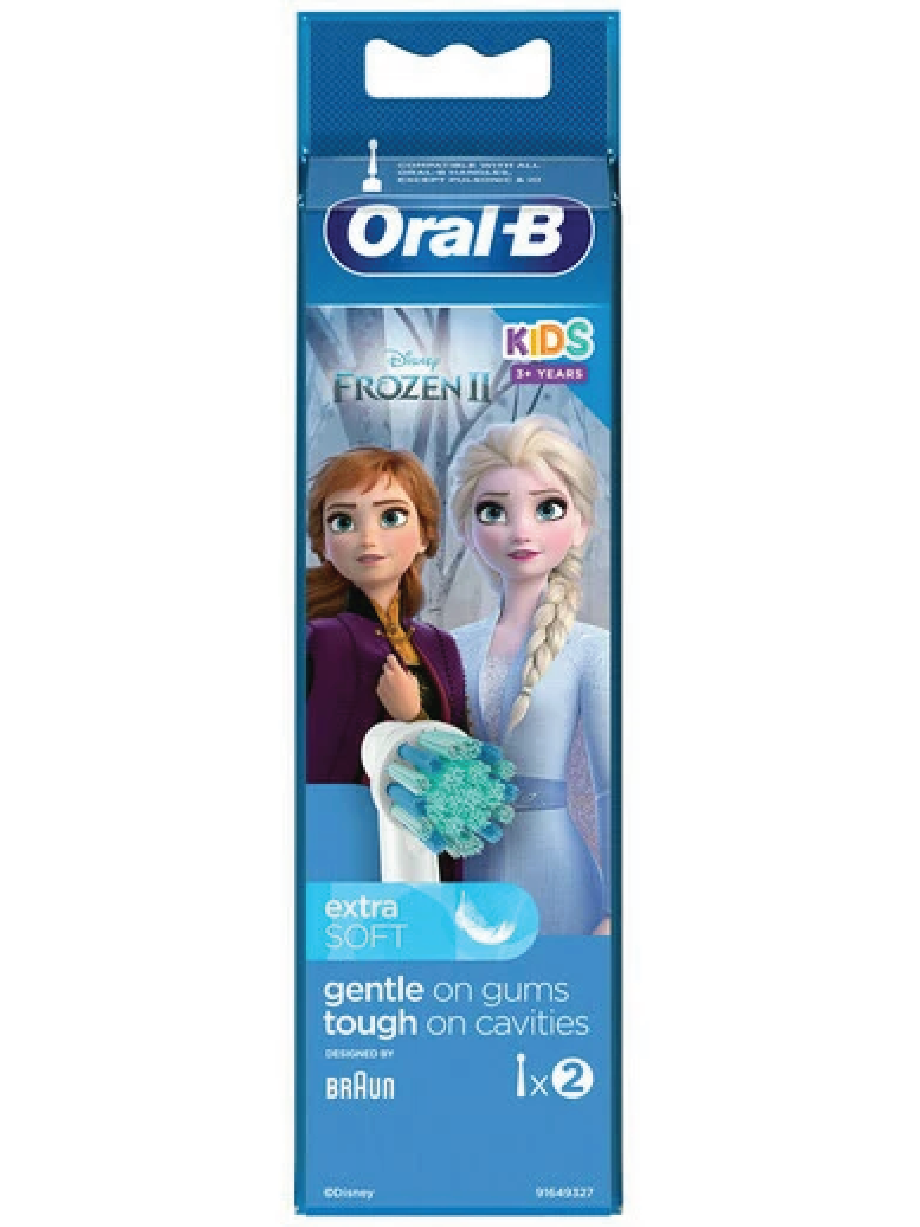 Oral-B Børstehode Frozen Refill, 2 stk.