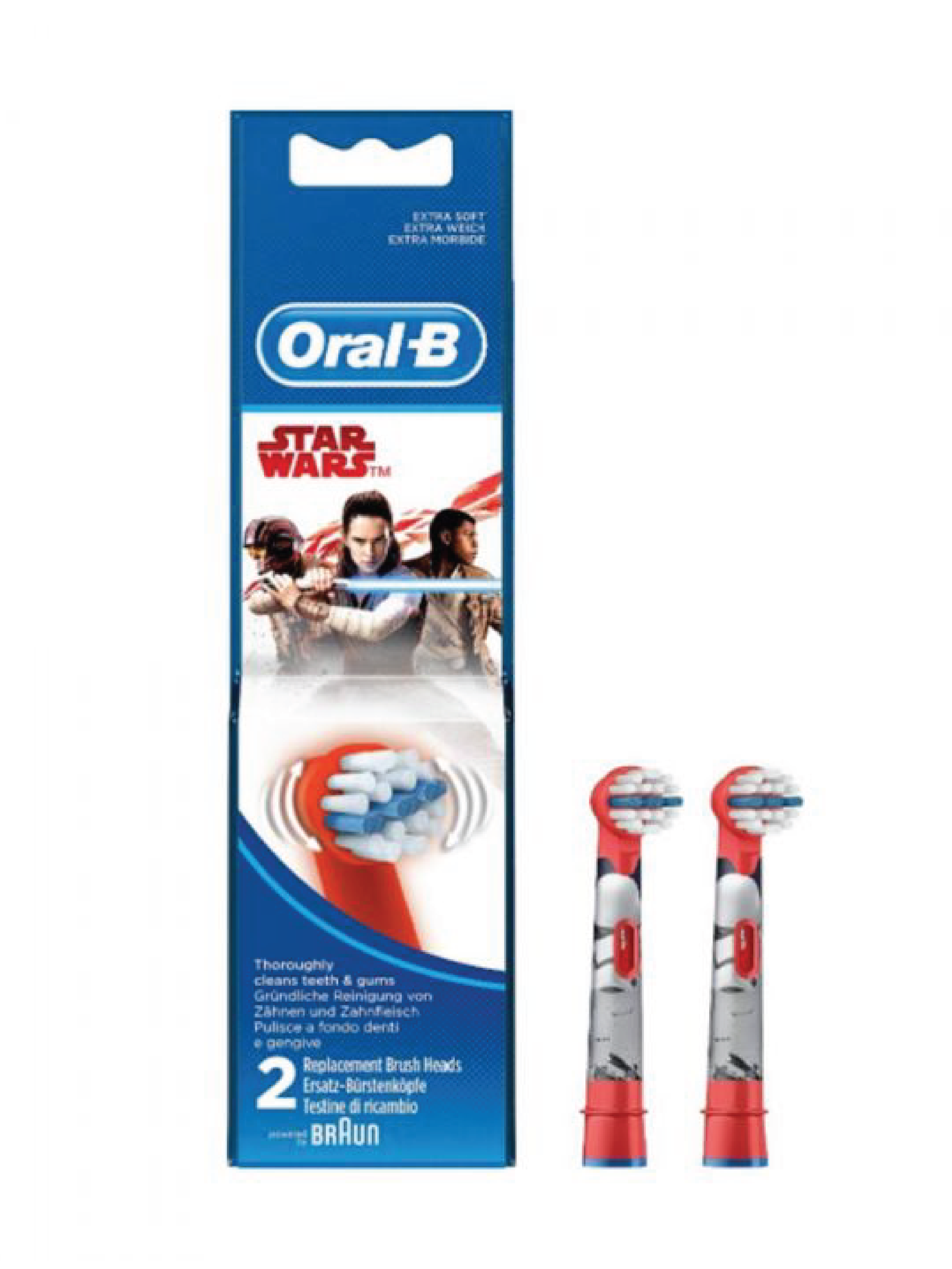 Oral-B Børstehode Star Wars Refill, 2 stk.