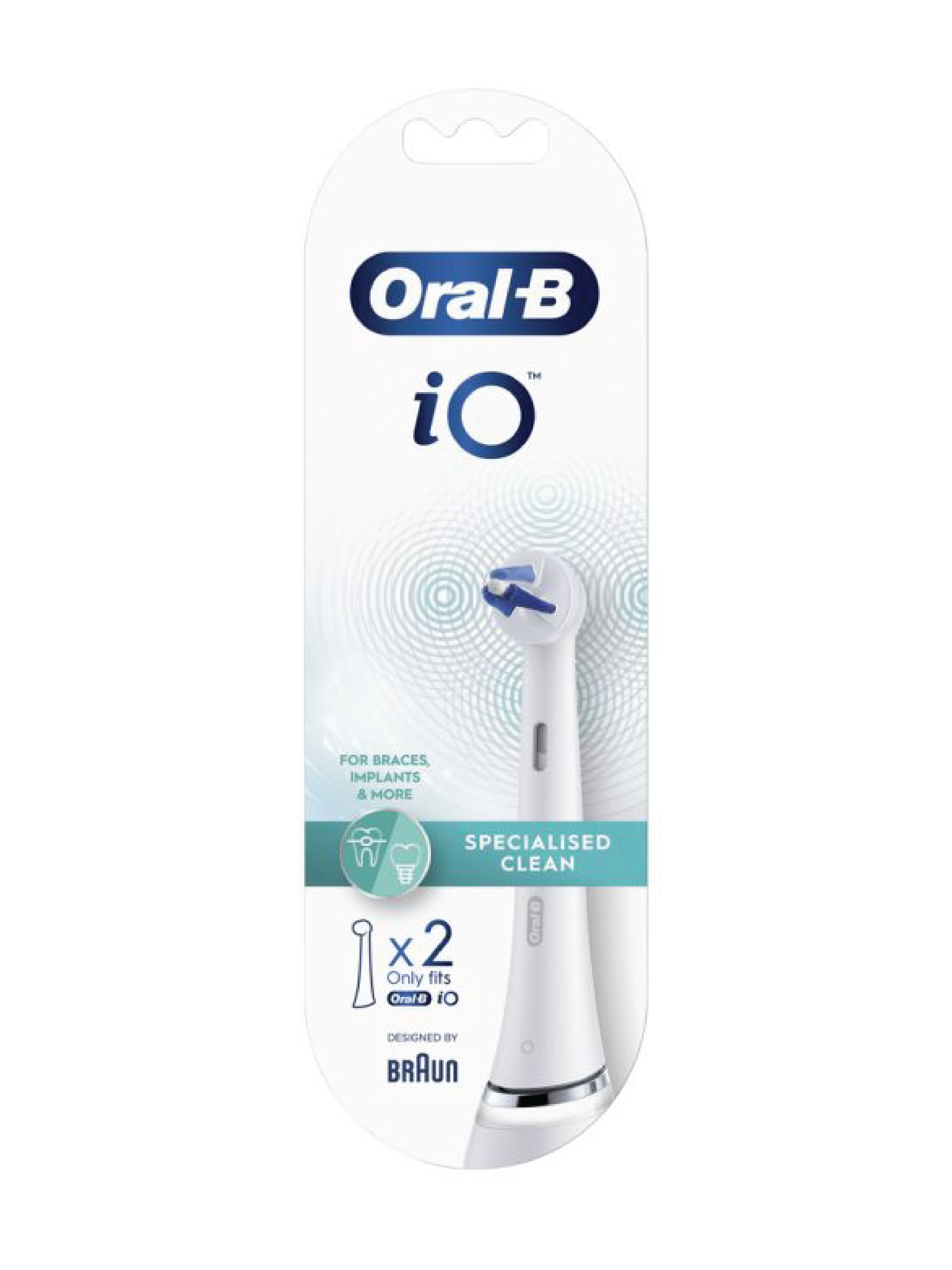 Oral-B iO Specialised Clean Børstehode Refill, 2 stk.