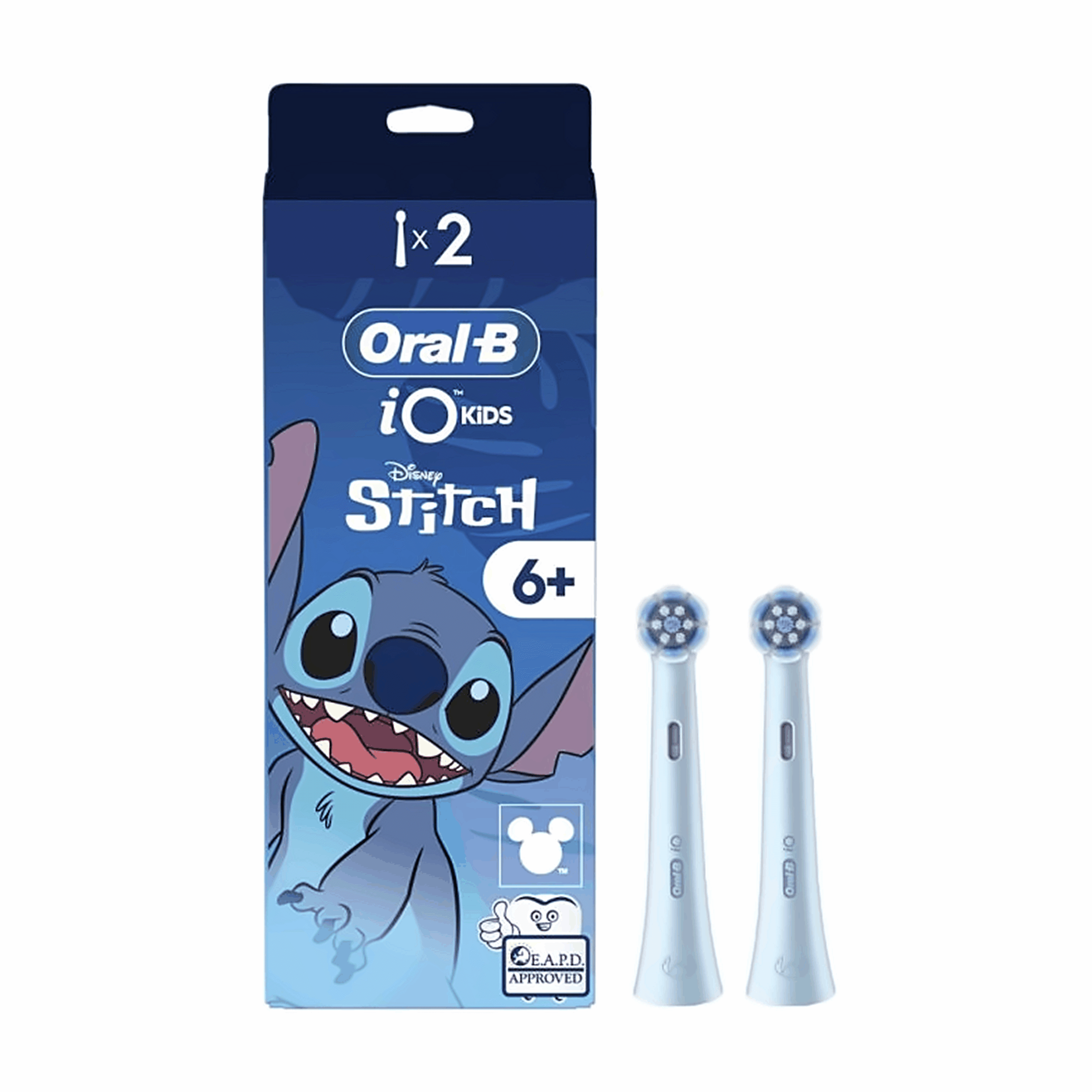 Oral-B Oral-B iO Kids Stitch Børstehode Refills, 2 stk.