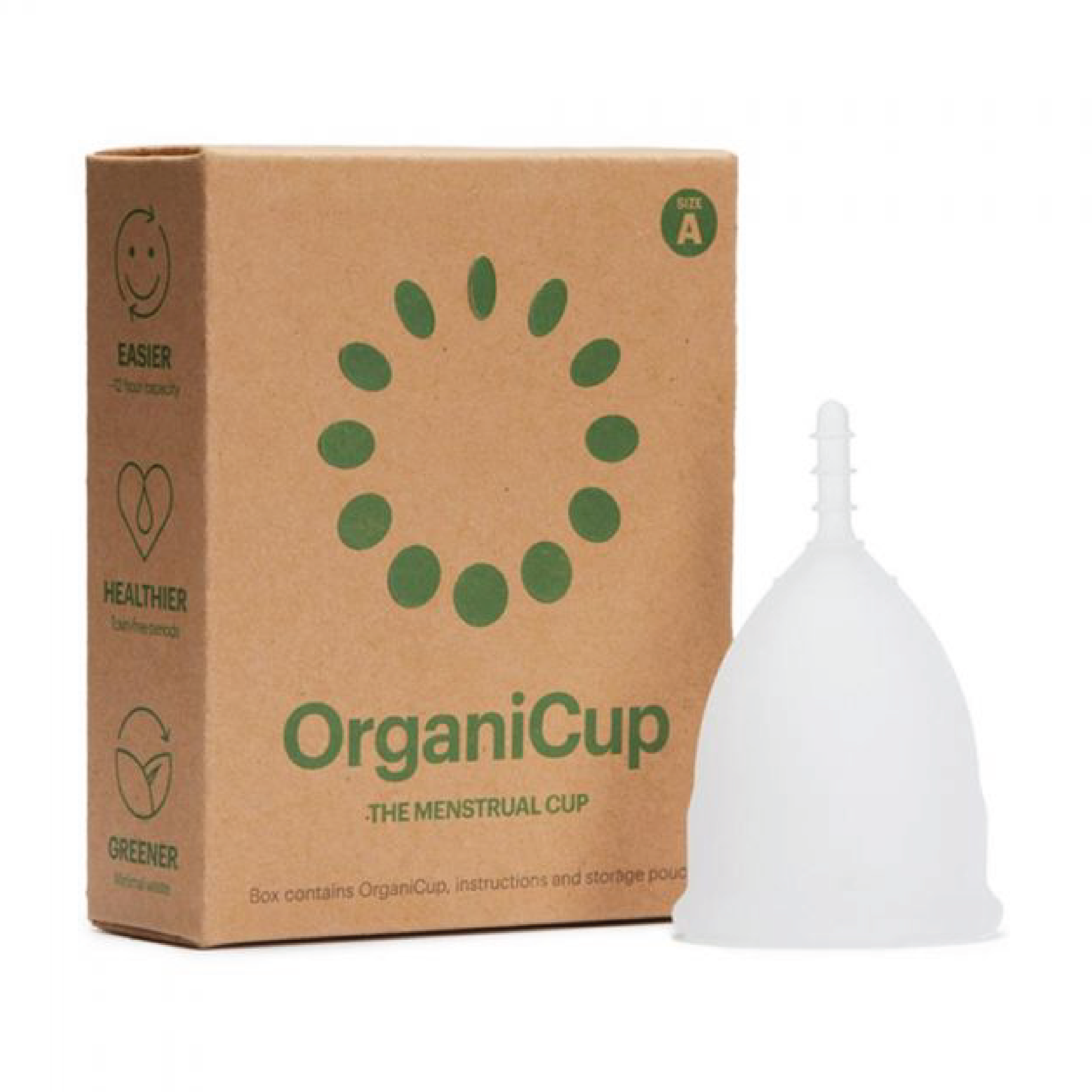 OrganiCup Menskopp, Small, 1 stk.