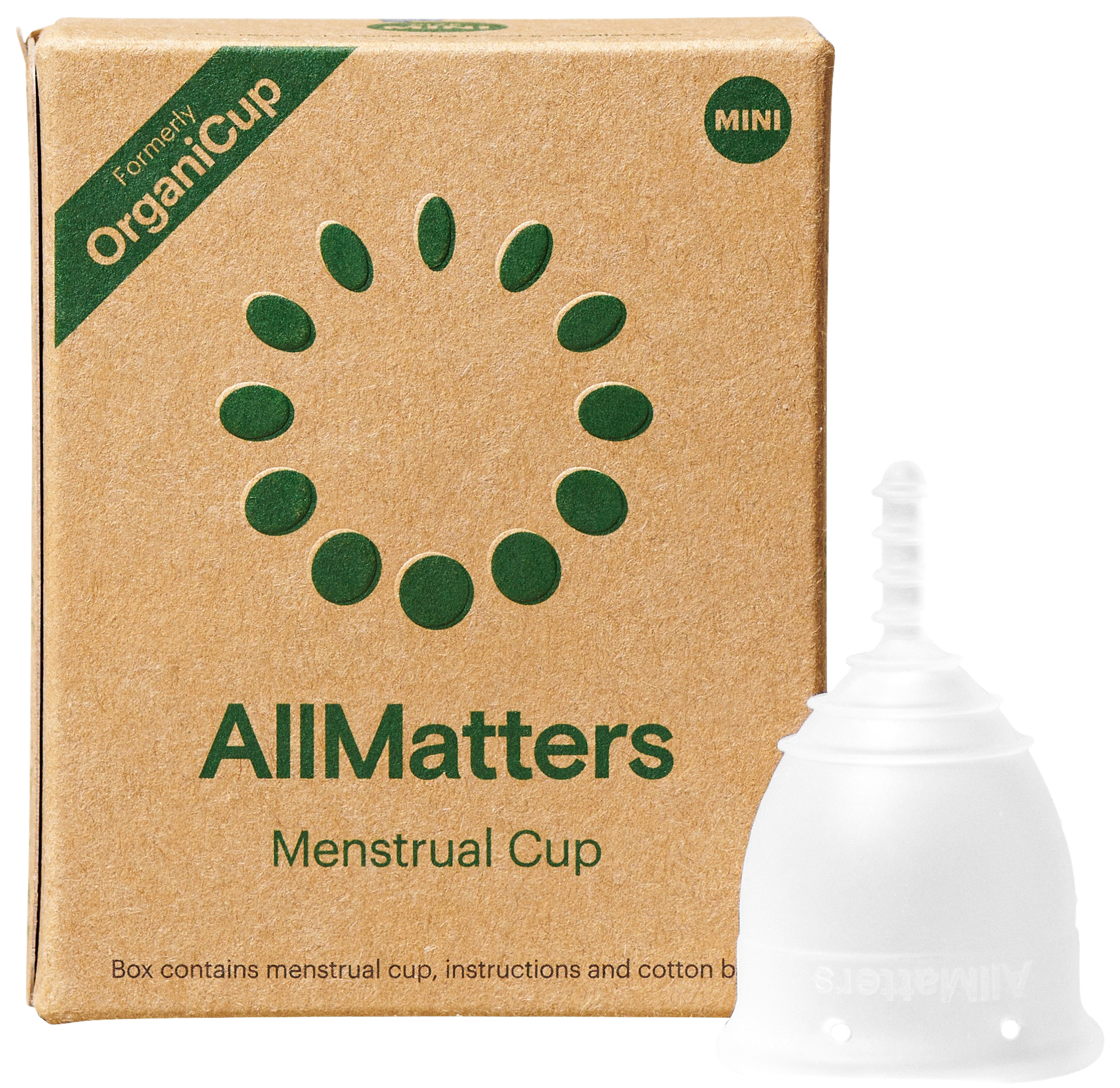 AllMatters Menstrual Cup, Størrelse Mini, 1 stk.