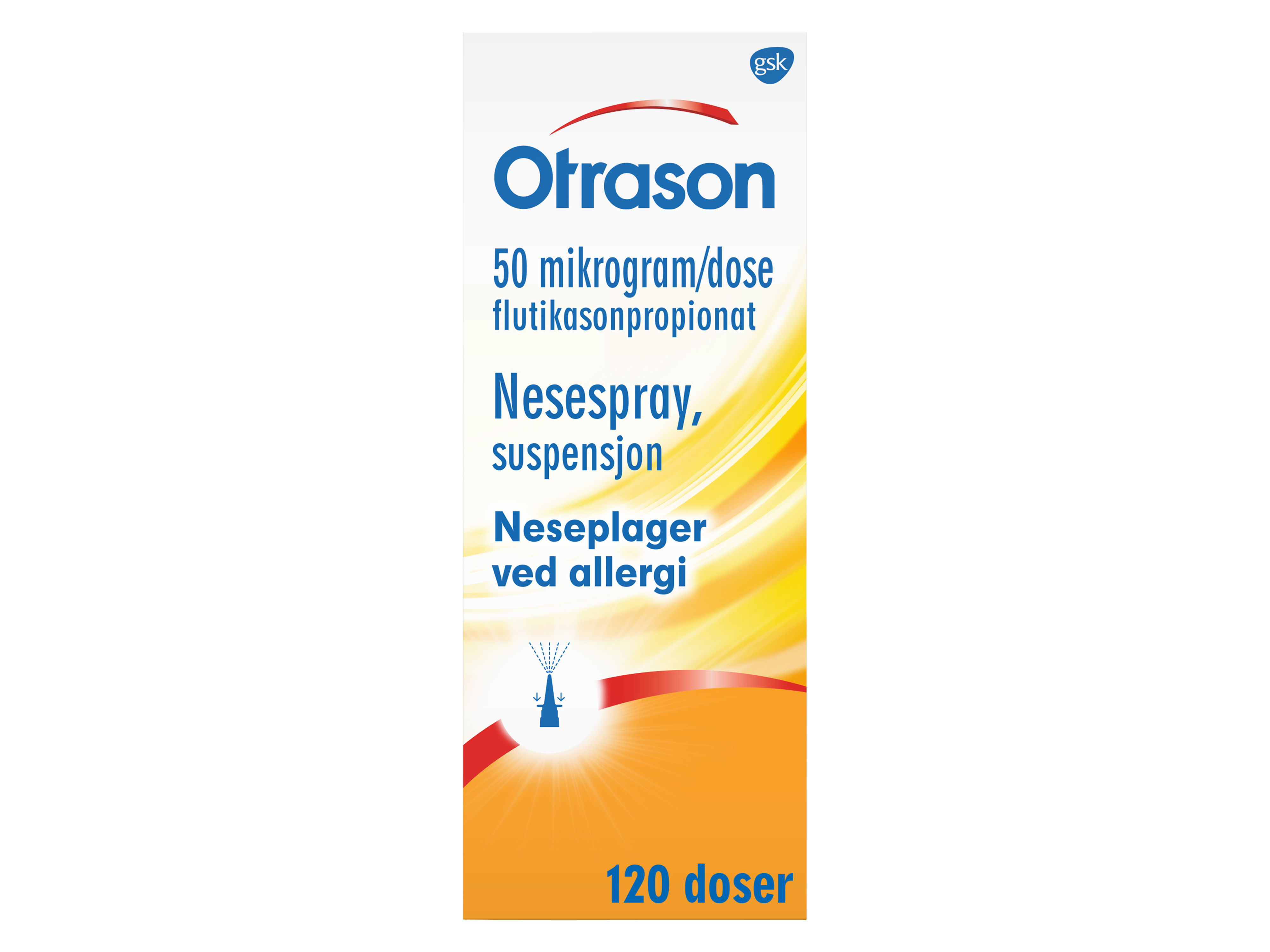 Otrason nesespray 50mcg/dose, 120 doser
