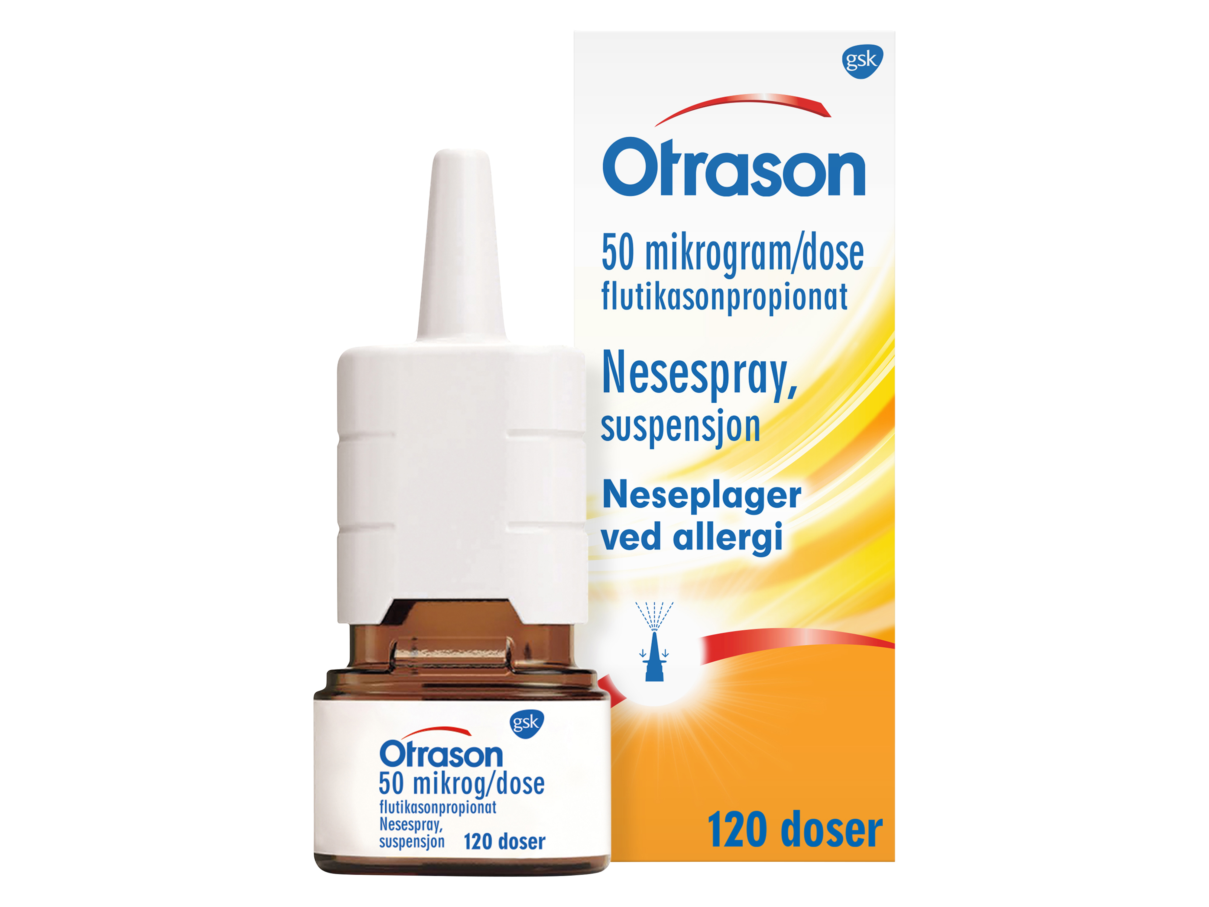 Otrason nesespray 50mcg/dose, 120 doser.