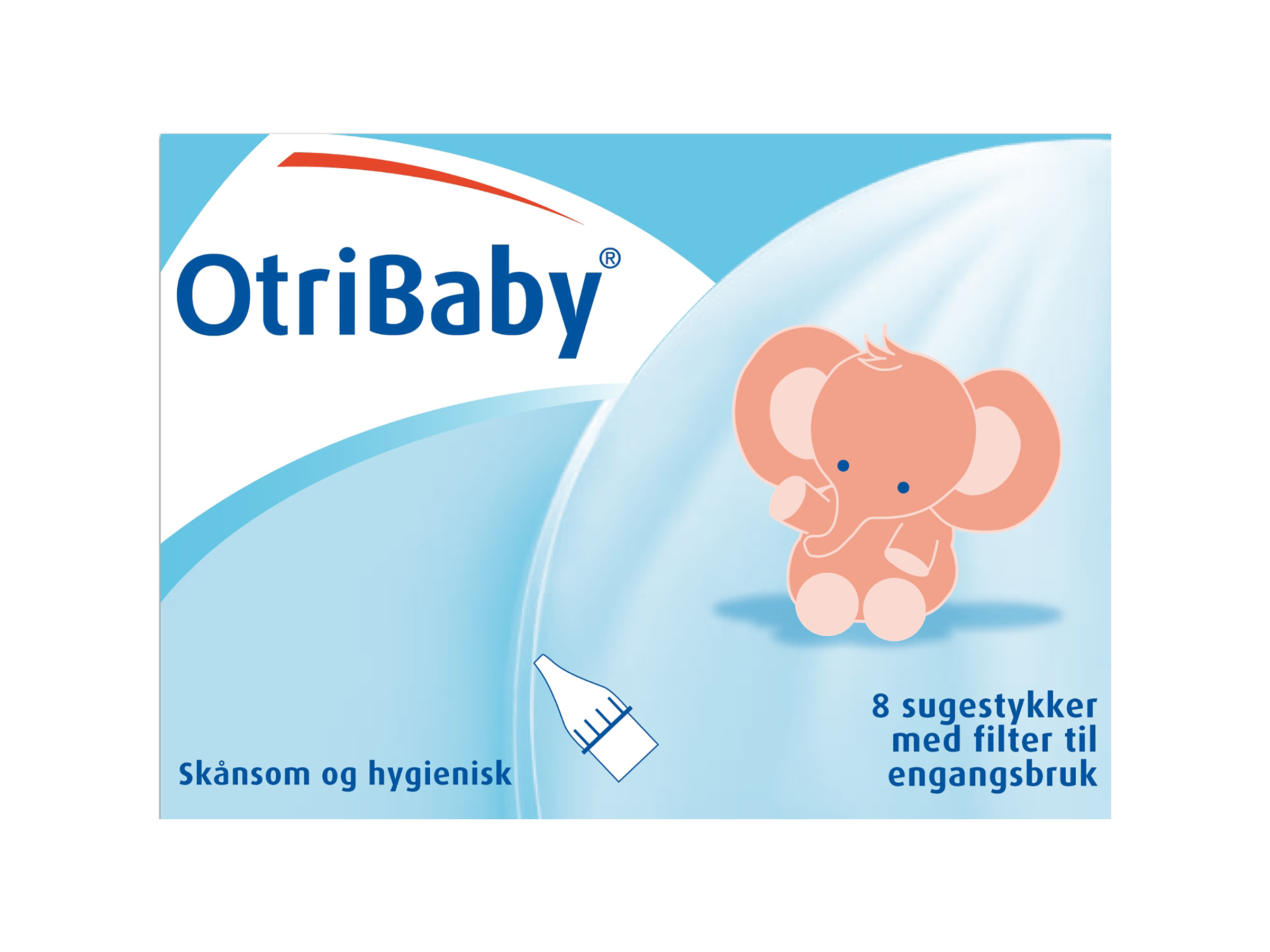 Otribaby Sugestykker til neserenser, 8 stk.