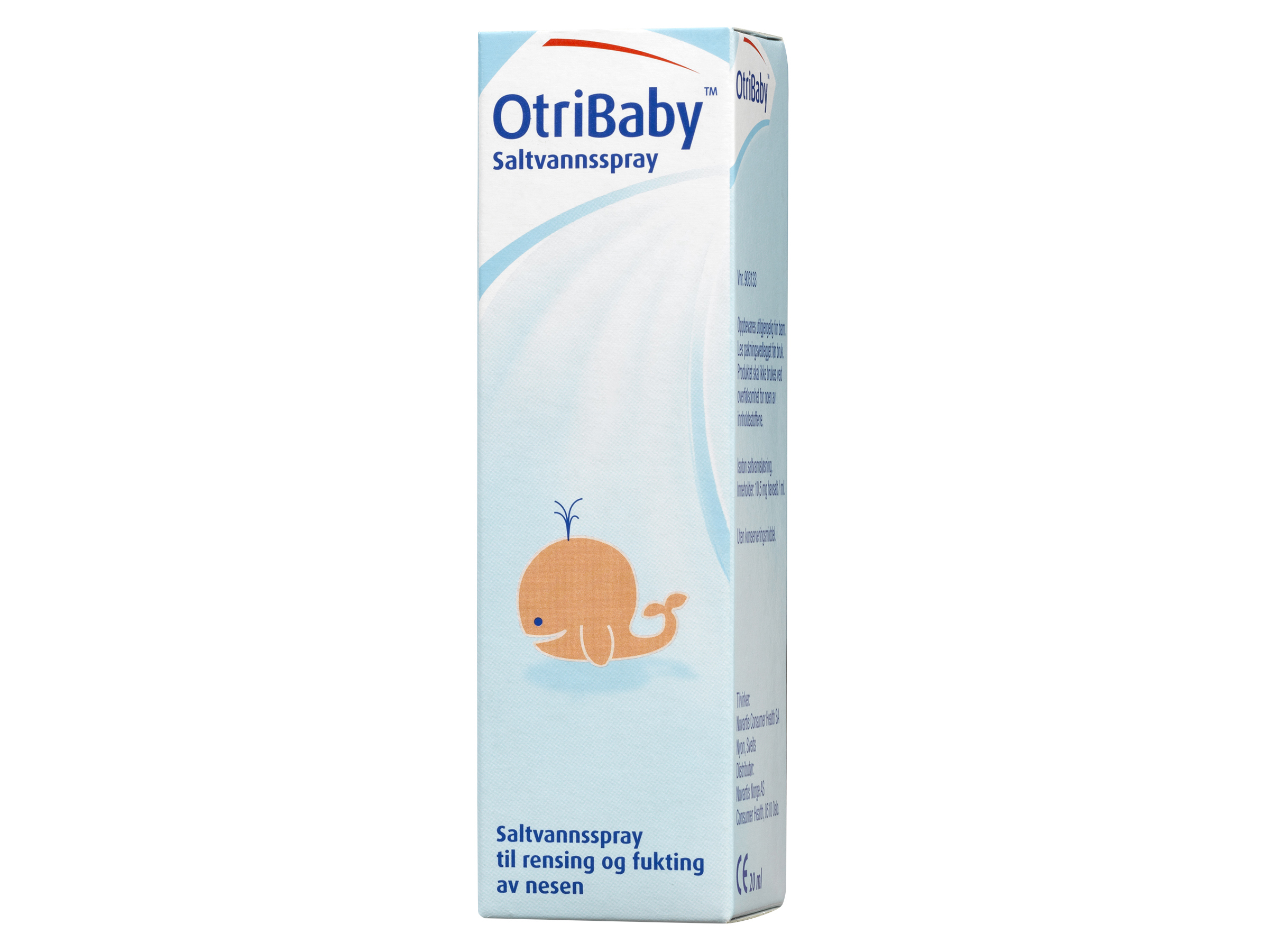 Otribaby saltvannsløsning nesespray, 20 ml