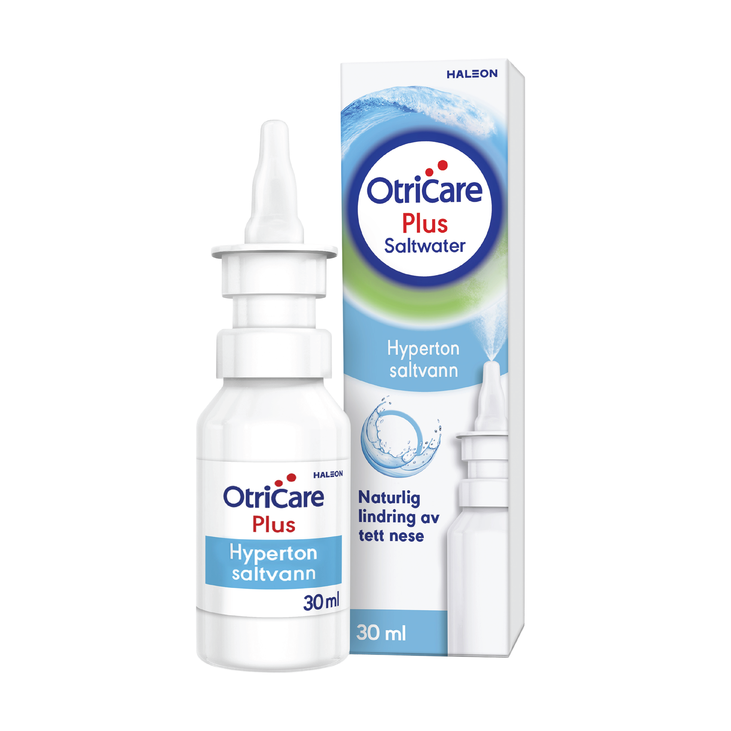 Otricare Plus Hyperton Saltvannsspray 2.3%, 30 ml