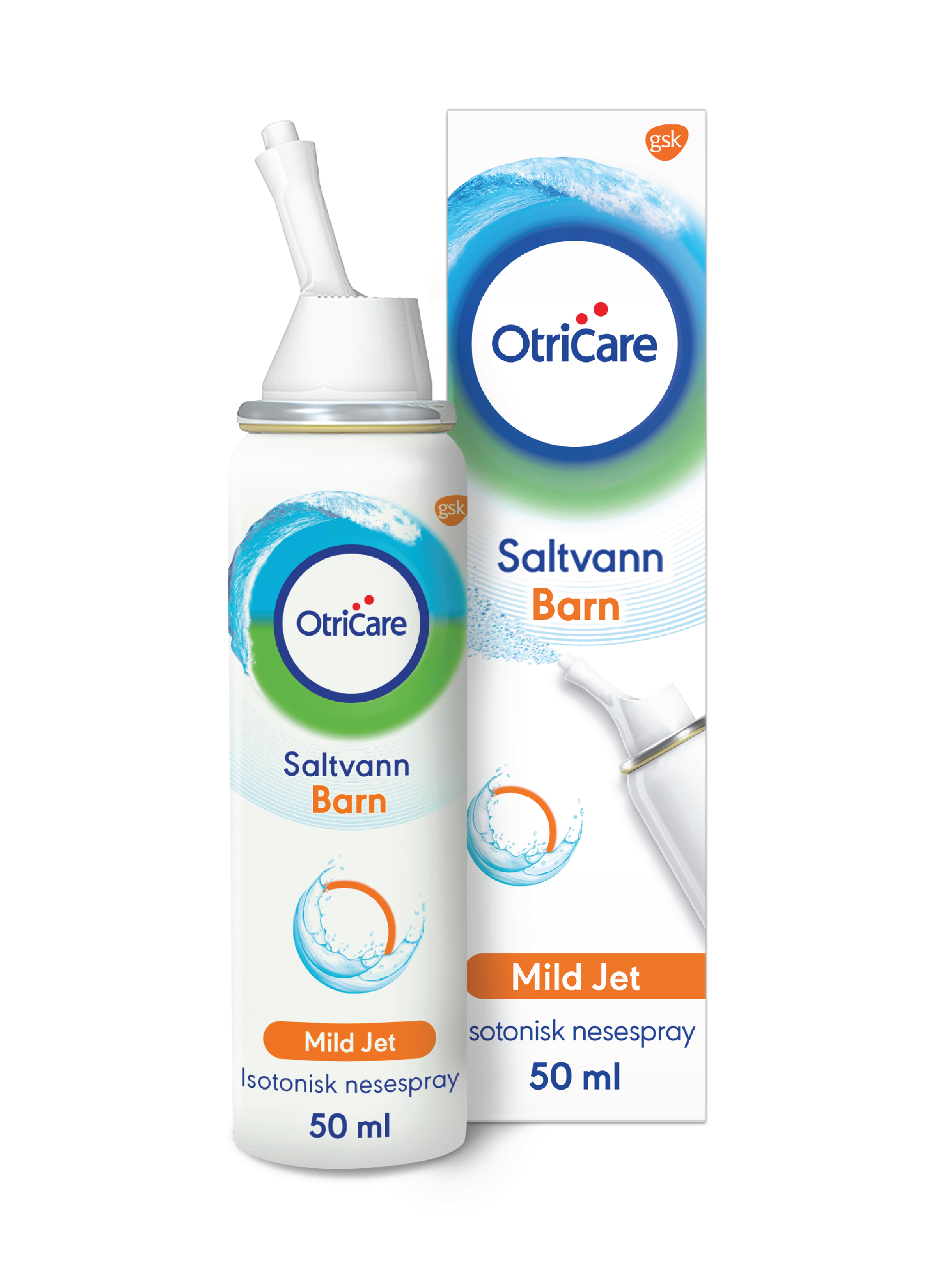 Otricare Saltvann Nesespray Barn, 50 ml