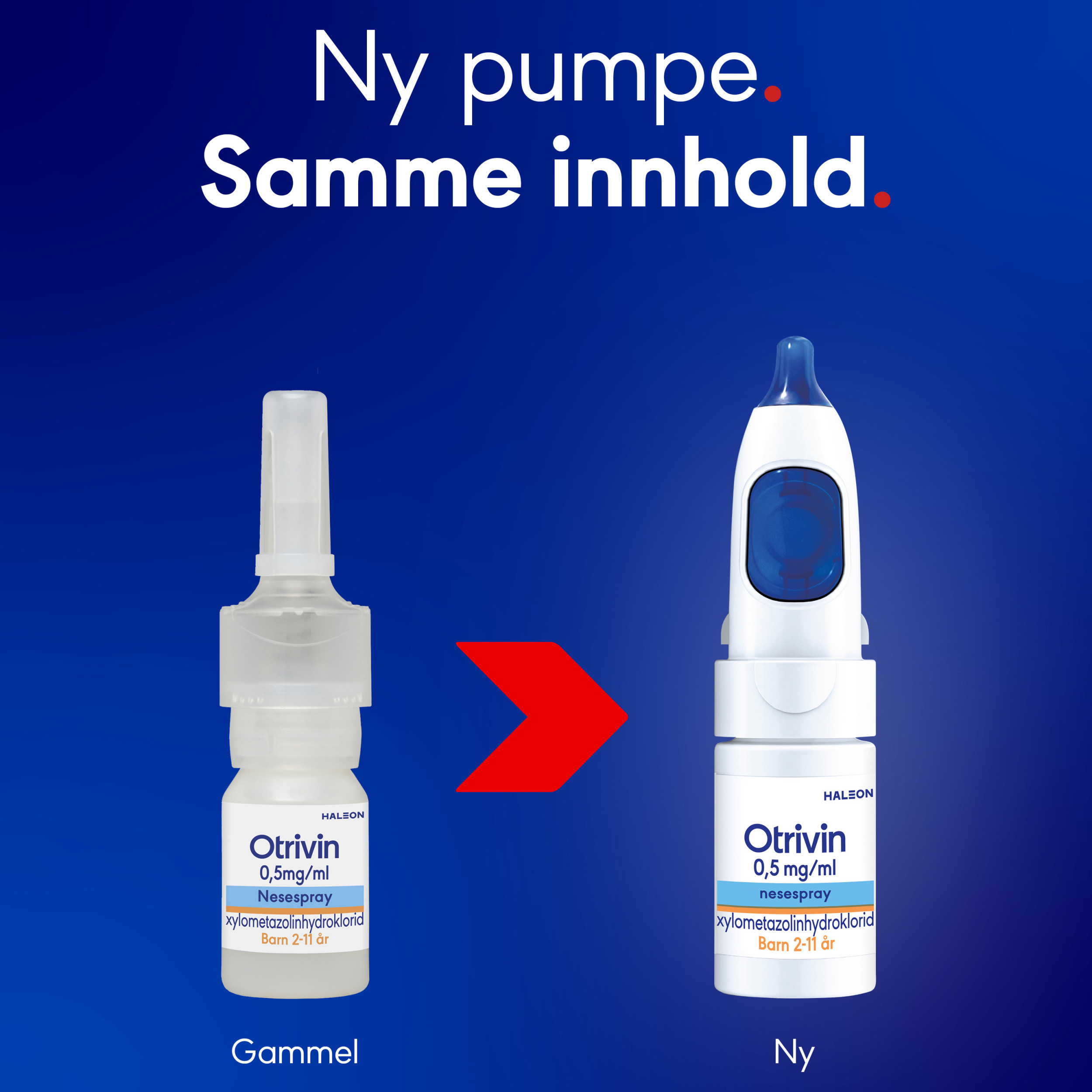 Otrivin 0,5 mg/ml nesespray, 10 ml