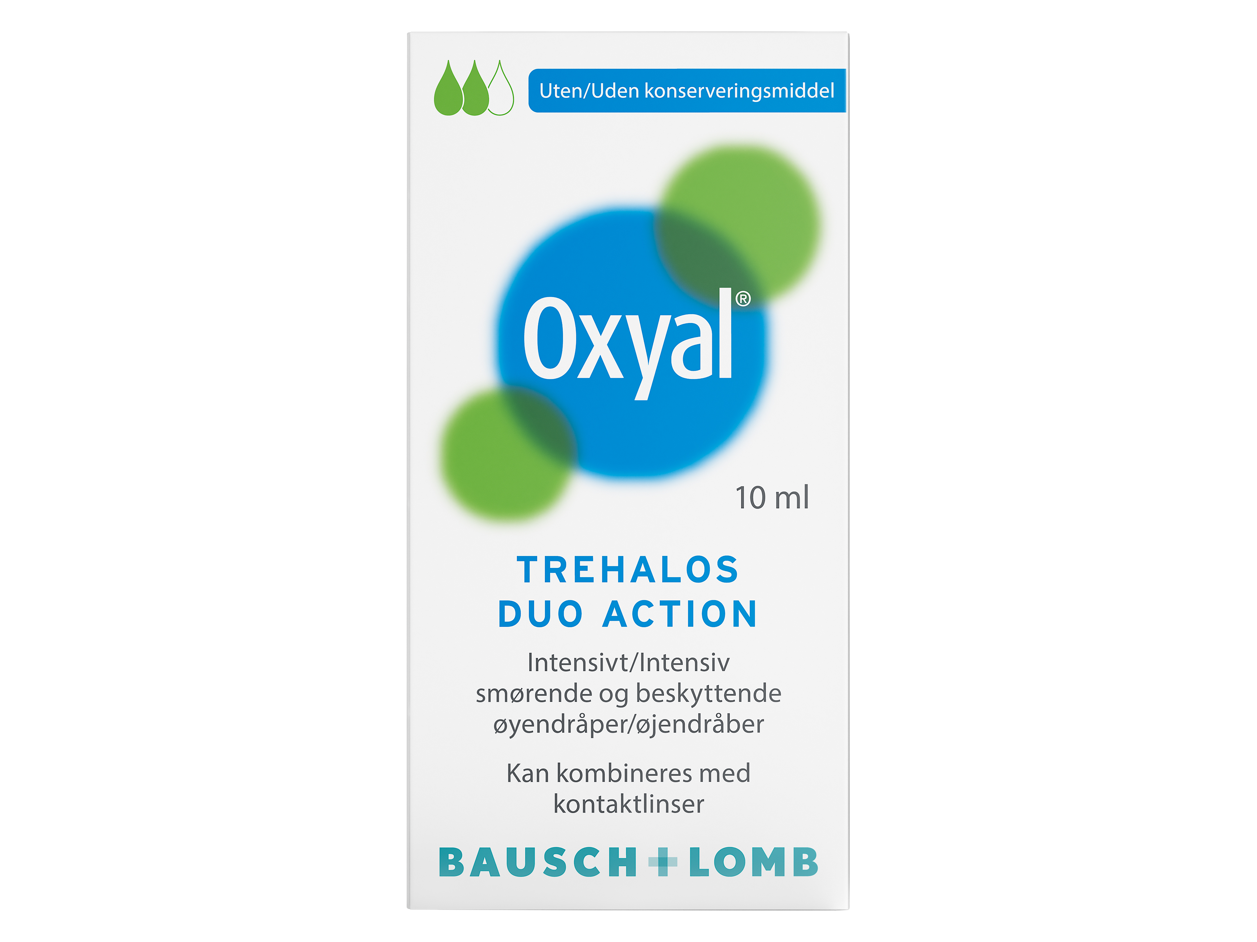 Oxyal Trehalos Duo Action øyedråper, 10 ml