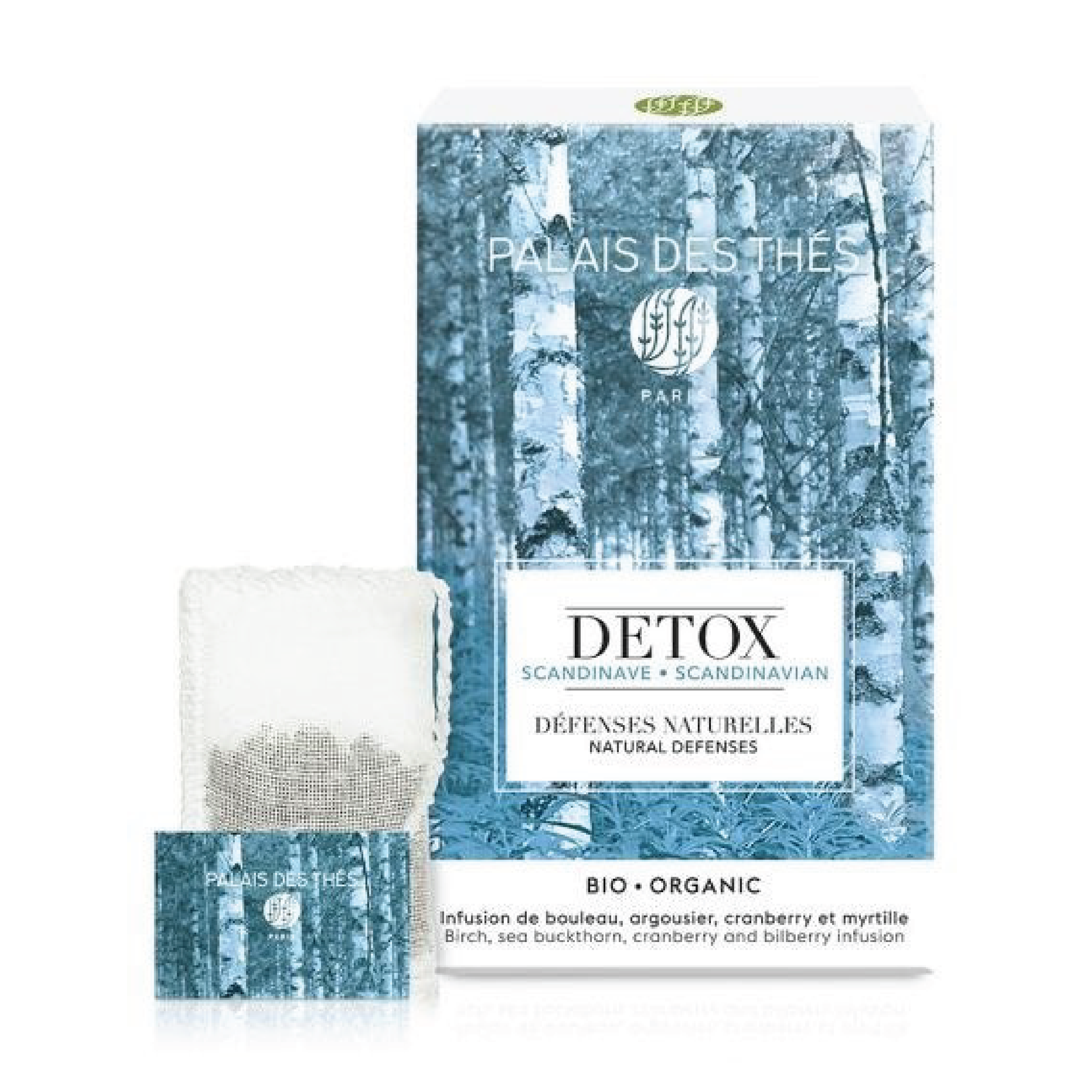 Palais des Thés Detox Scandinavia Organic Te, 20 stk.