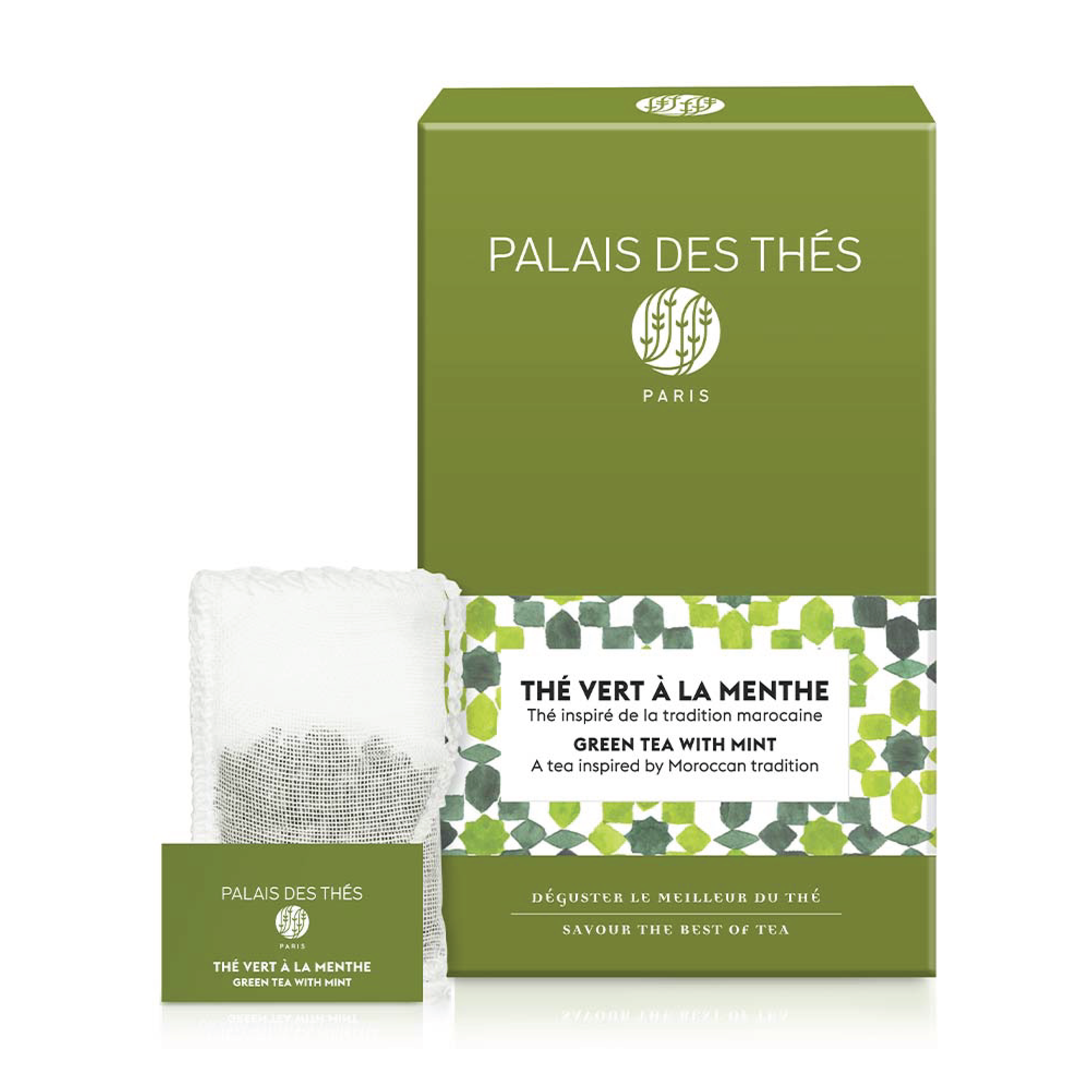 Palais des Thés Green Tea With Mint Organic Te, 20 stk.