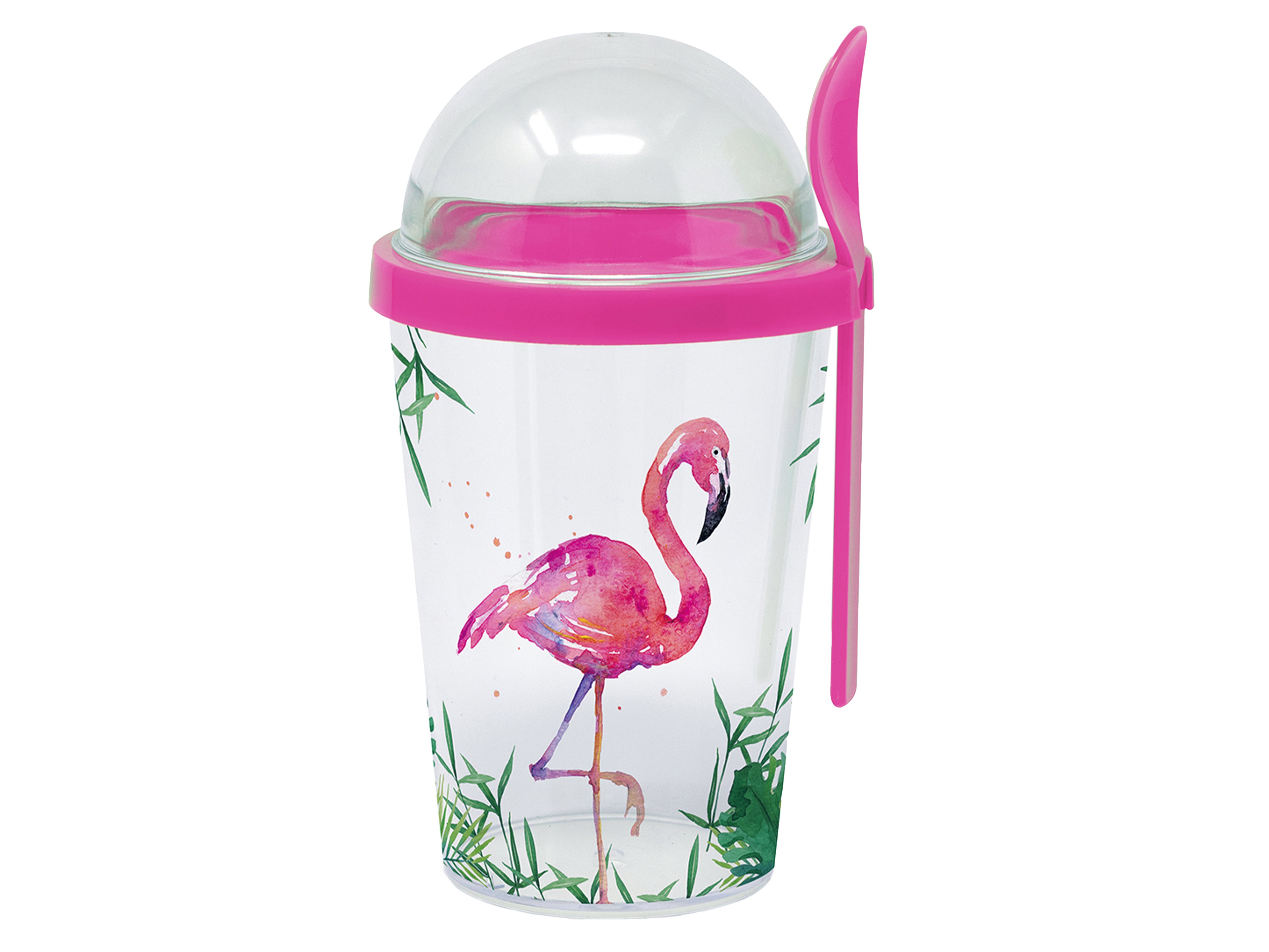Paperproducts Design Cereals 2 Go, Tropical Flamingo, 1 stk.