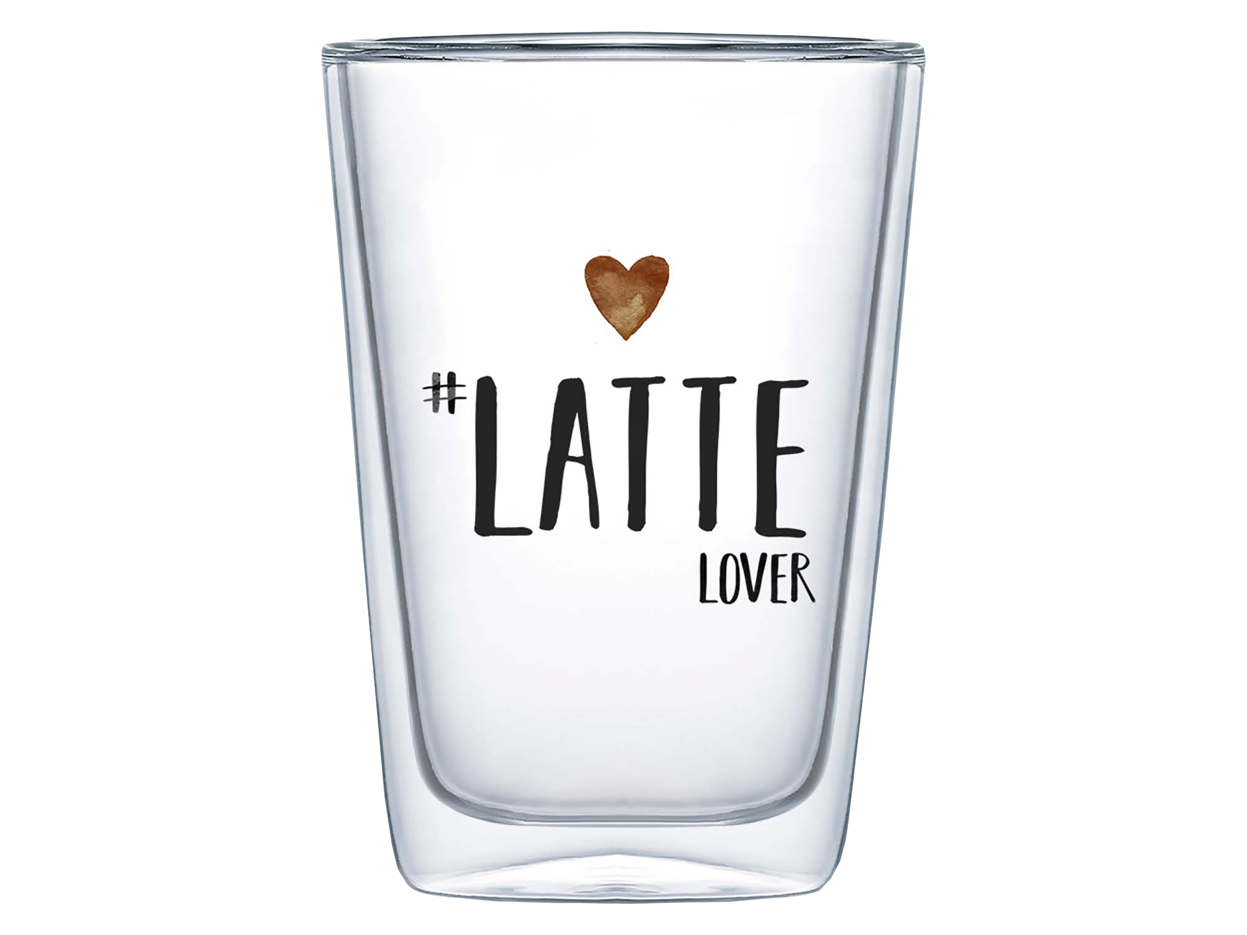 Paperproducts Design Trendglass 400ml, Latte Lover, 1 stk.