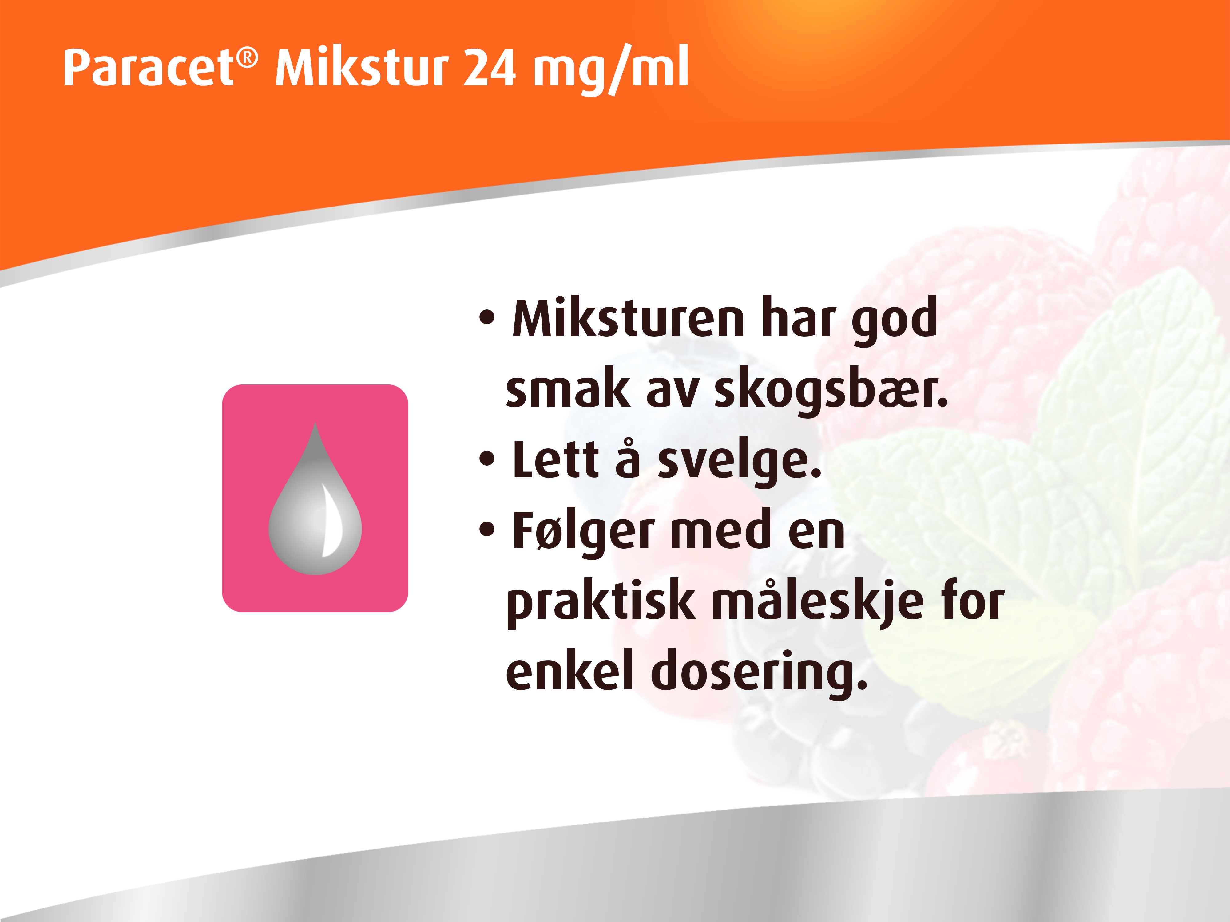 Paracet 24 mg/ml mikstur, 60 ml