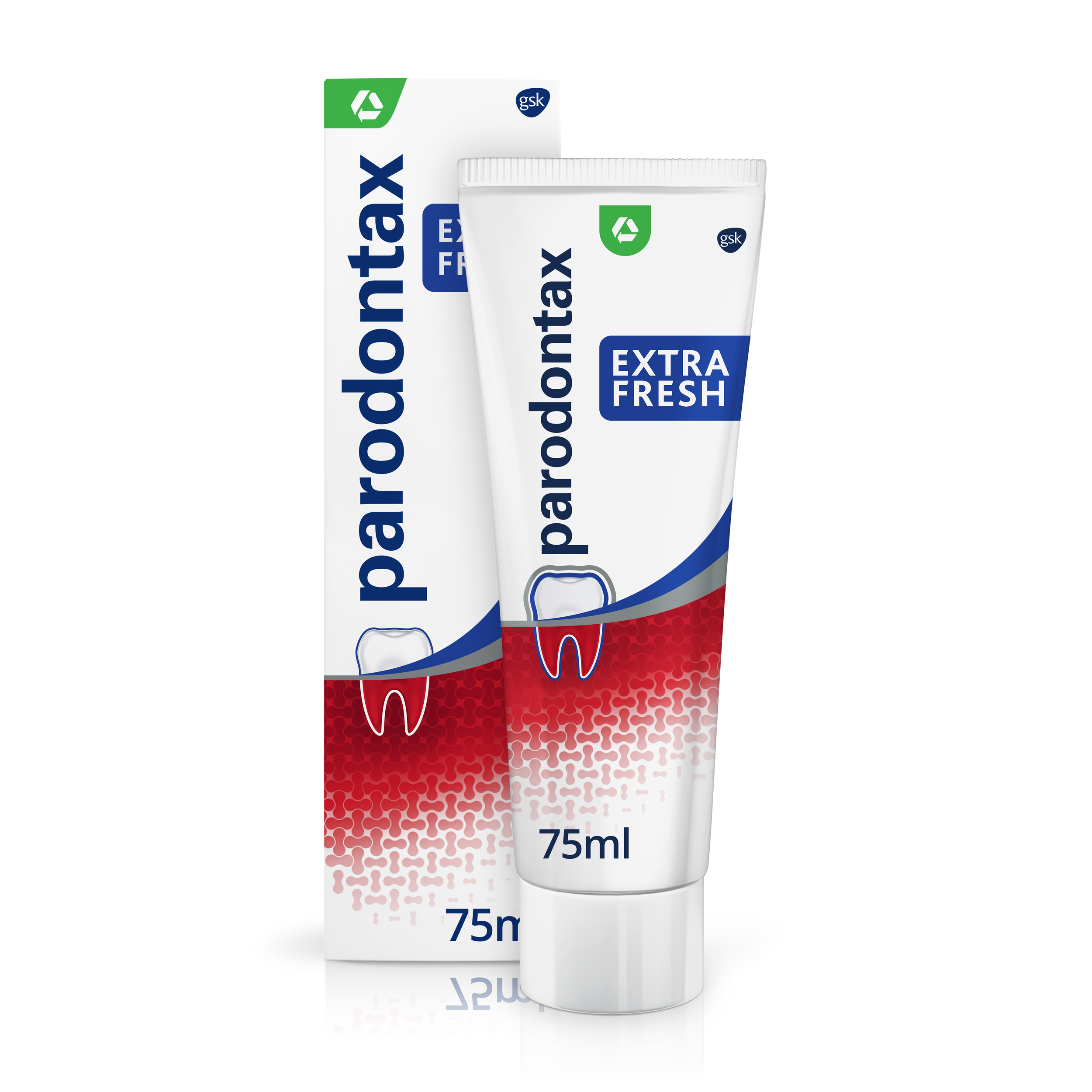 Parodontax Extra Fresh Tannkrem, 75 ml