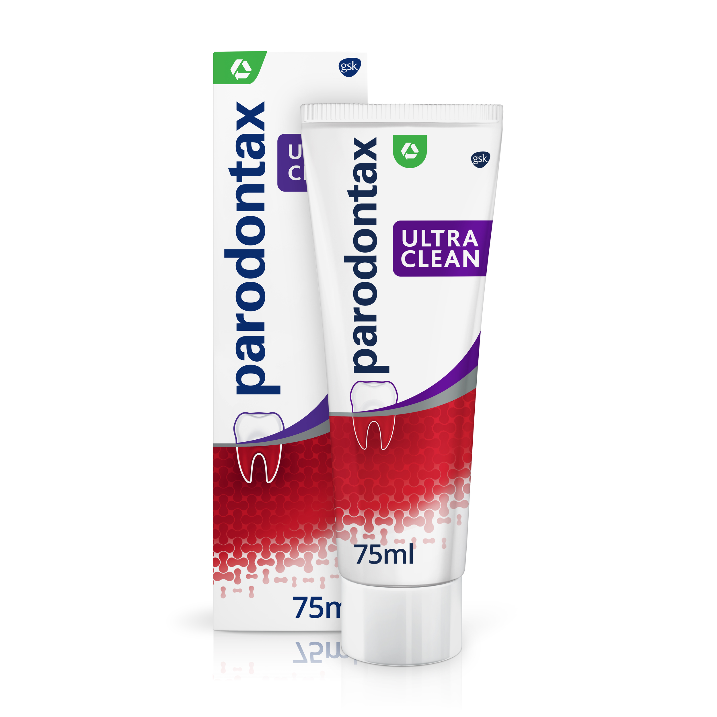 Parodontax Ultra Clean Tannkrem, 75 ml