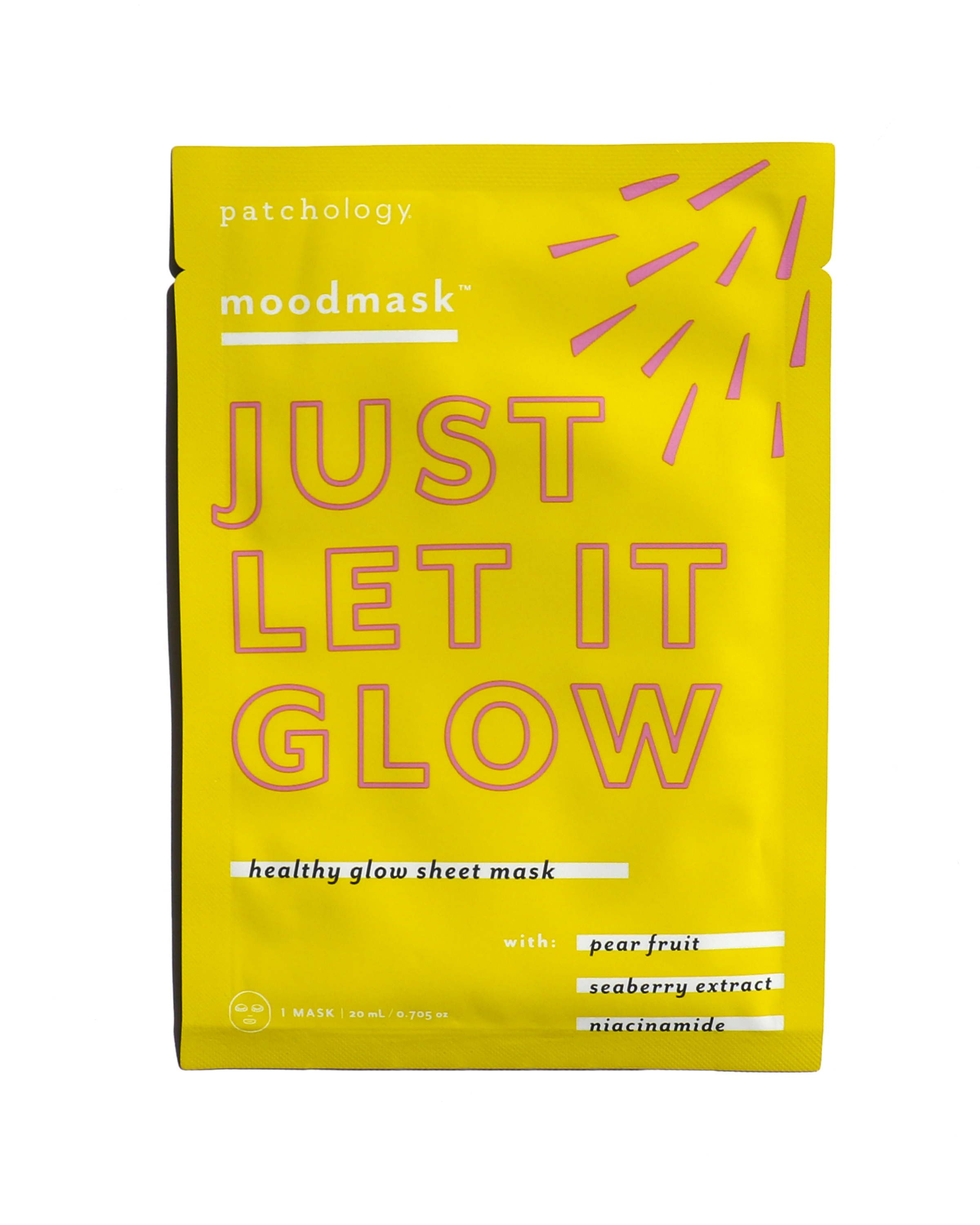 Patchology Moodmask Just Let It Glow, 1 stk.
