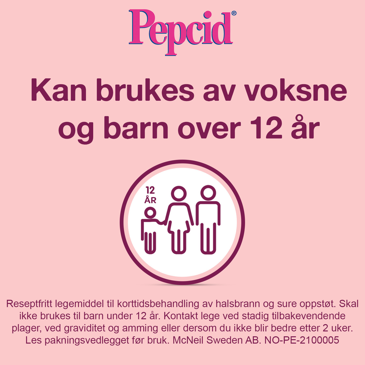 Pepcid Tabletter 10mg, 24 stk.