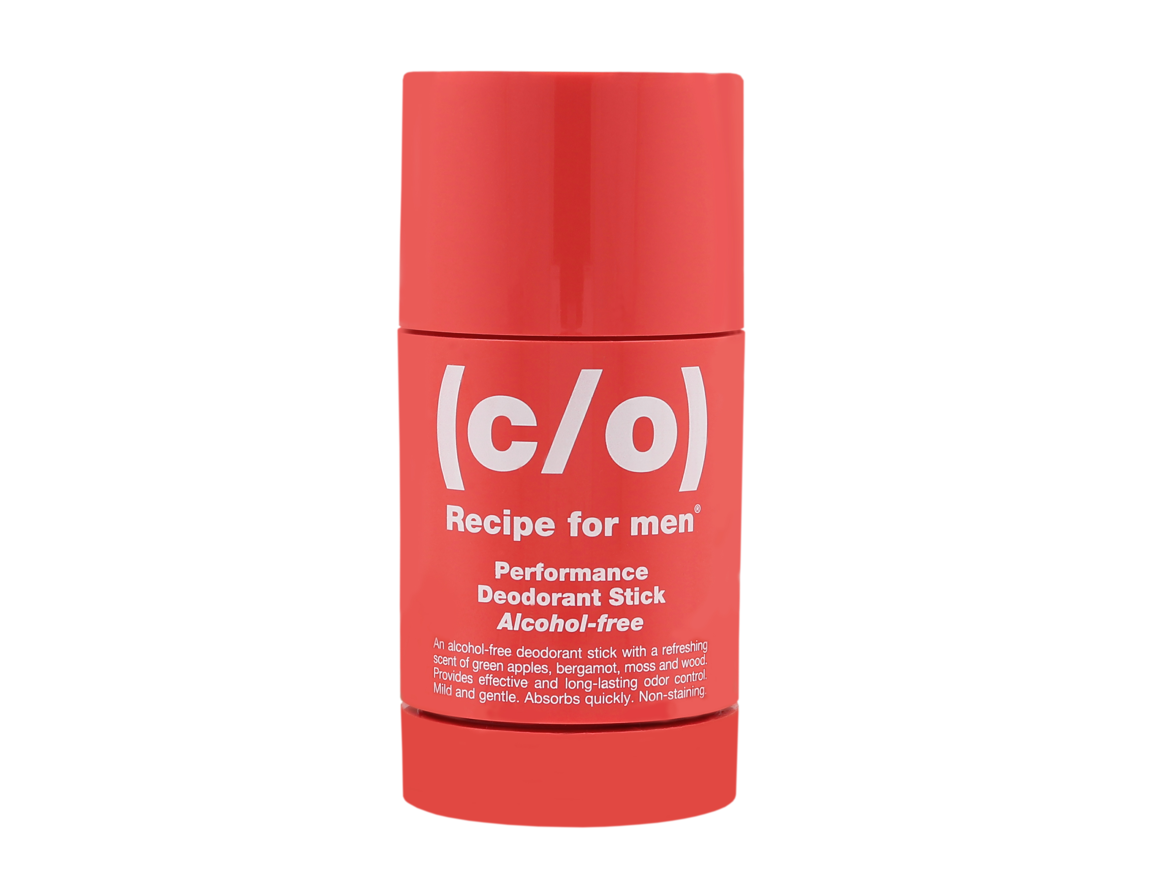 C/O Recipe for men, deostick, Performance deodorant stick, 75ml