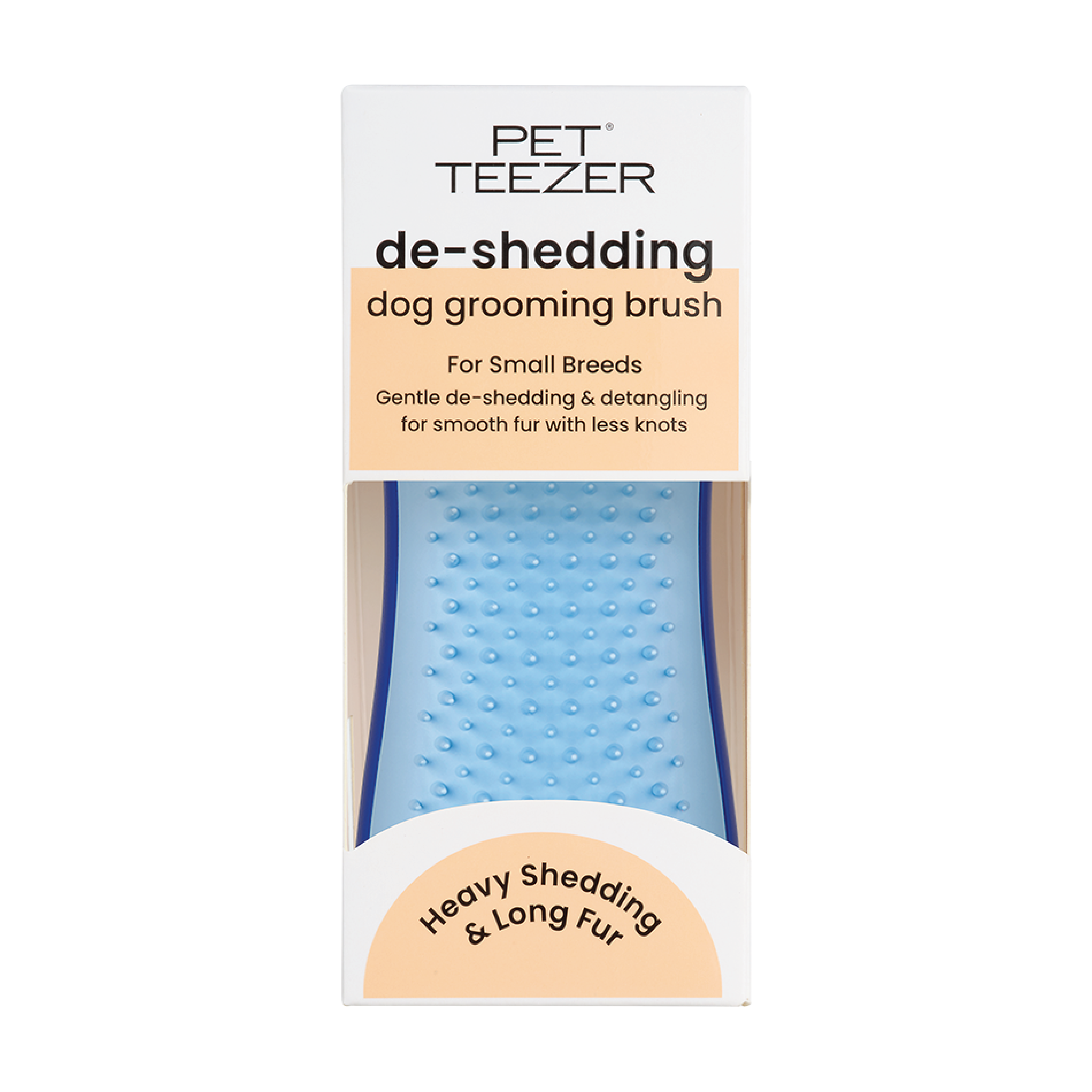Pet Teezer De-Shedding Brush Small Sky Blue, 1 stk.