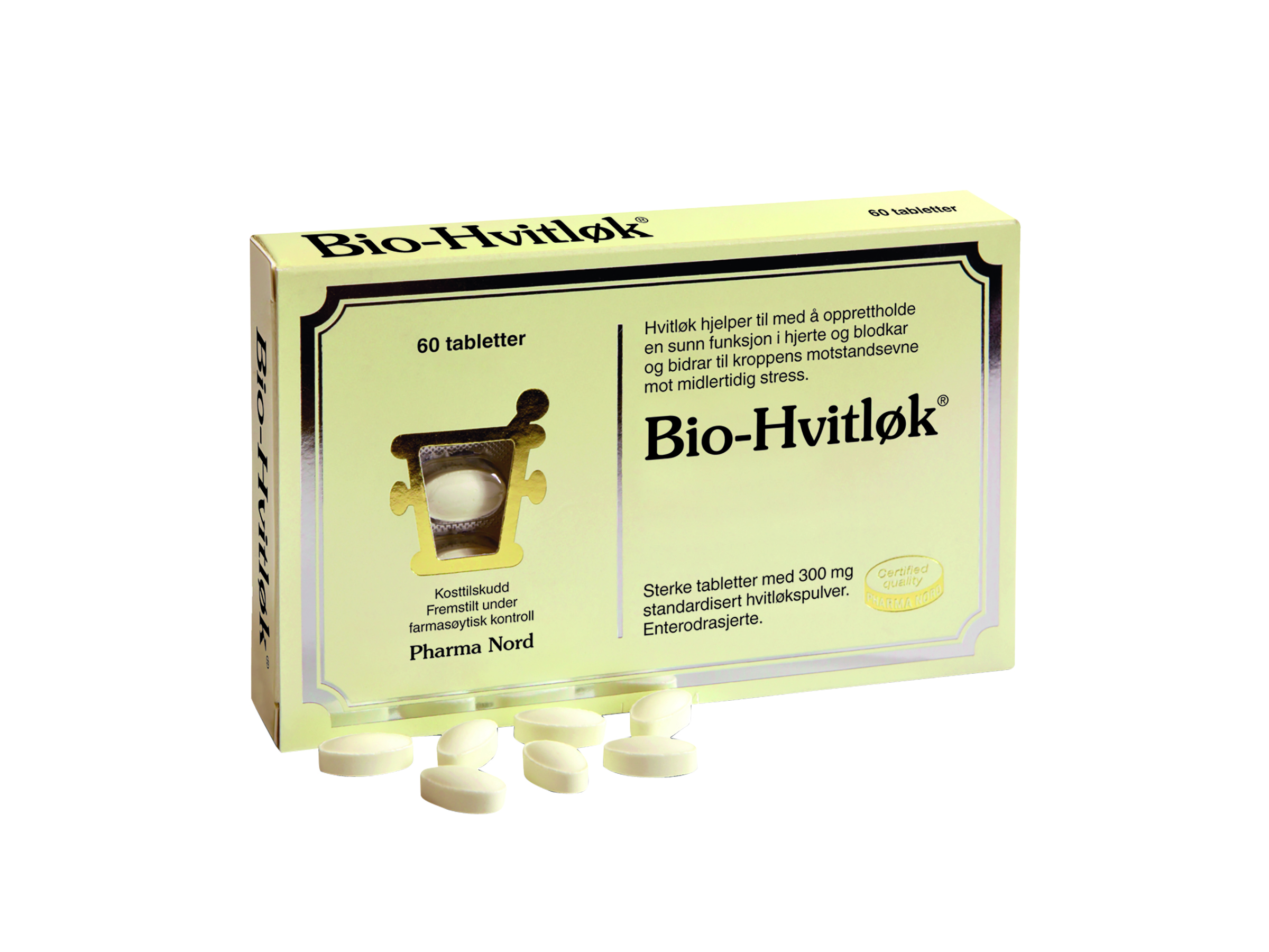Pharma Nord Bio-Hvitløk tabletter, 60 stk.