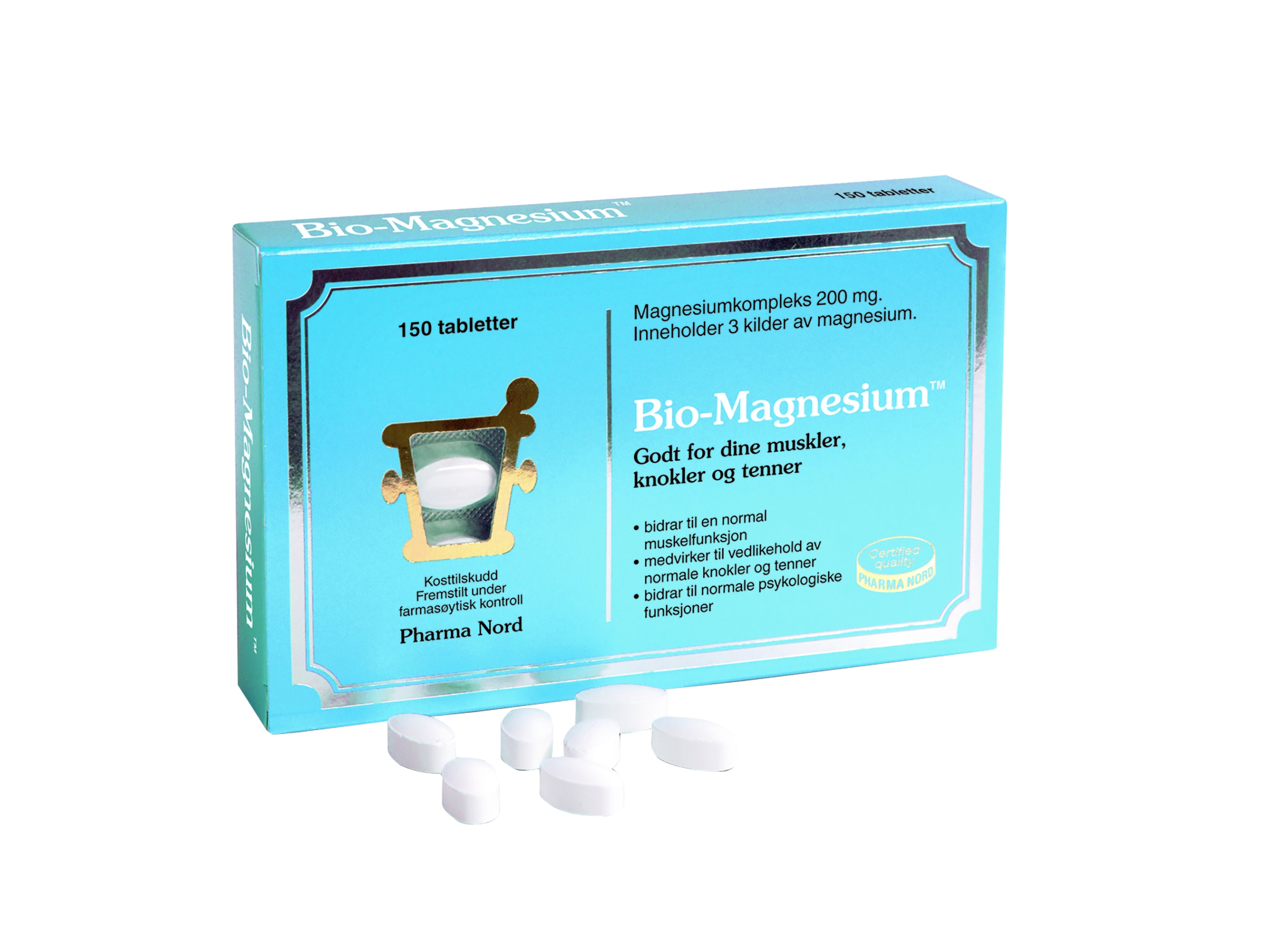 Pharma Nord Bio-Magnesium tabletter, 150 stk.