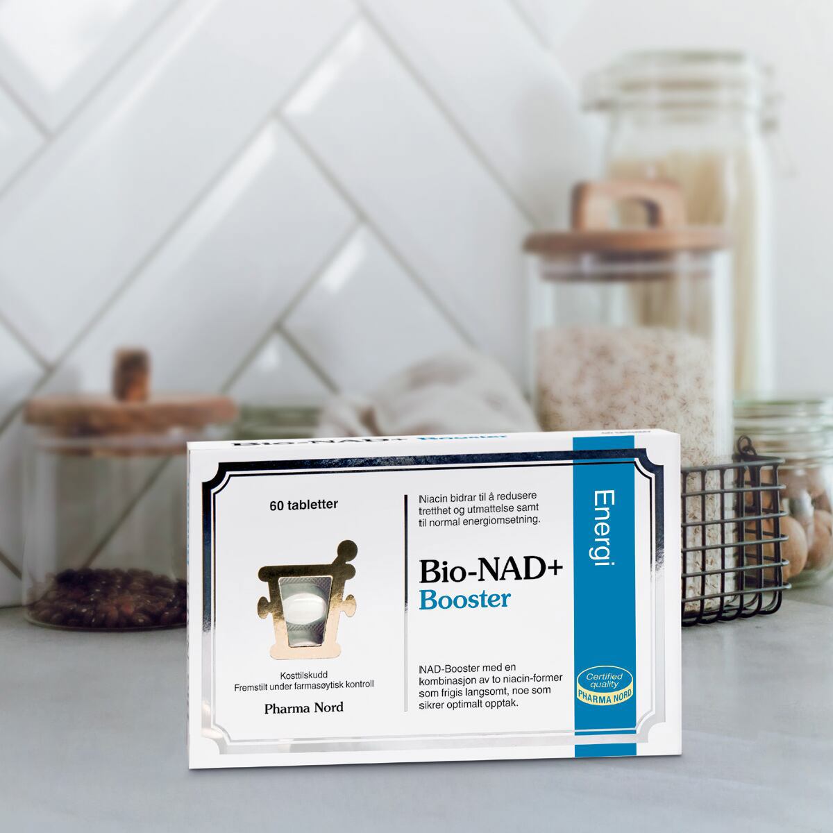 Pharma Nord Bio-NAD+ Booster tabletter, 60 stk.