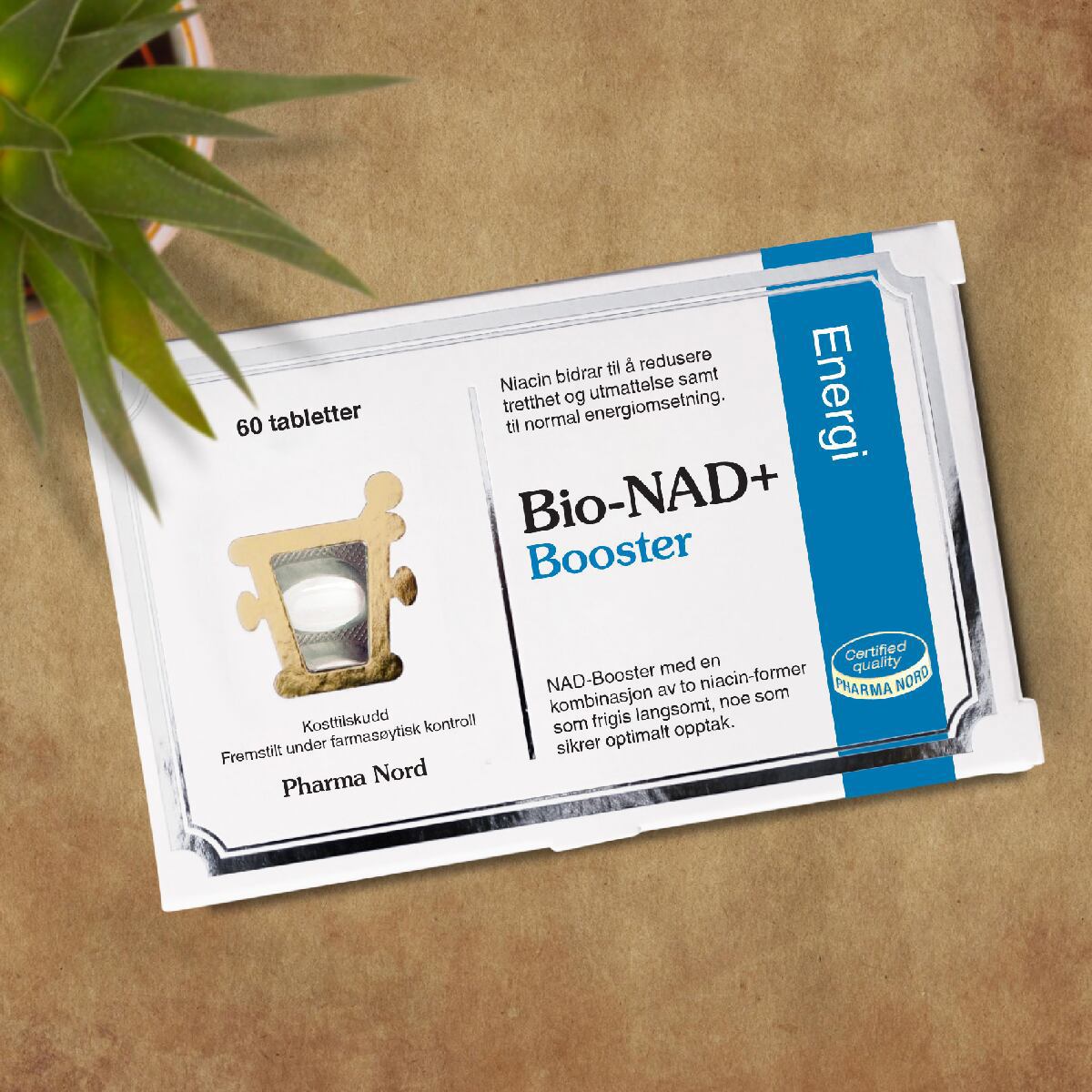 Pharma Nord Bio-NAD+ Booster tabletter, 60 stk.
