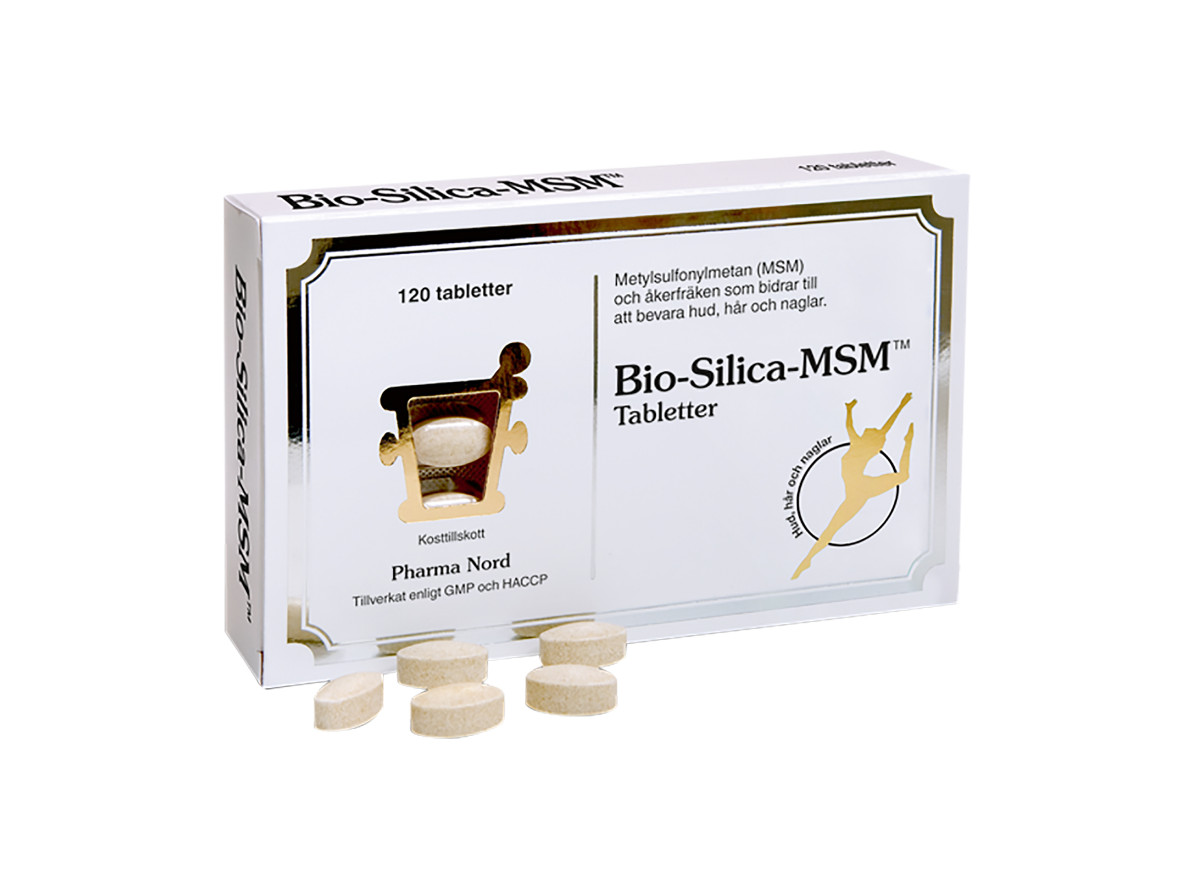 Pharma Nord Bio-Silica-MSM tabletter, 120 stk.