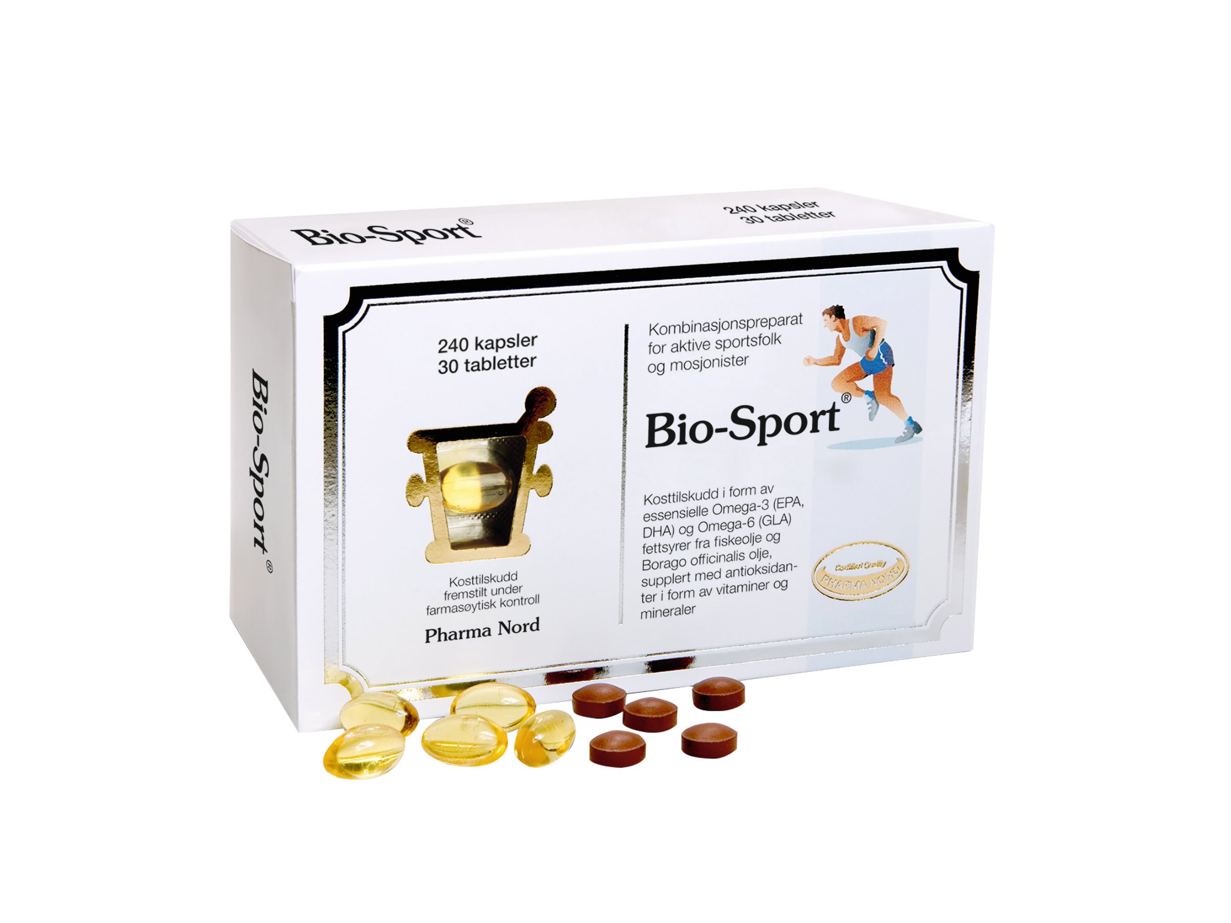 Pharma Nord Bio-sport, 240 kapsler +30 tabletter