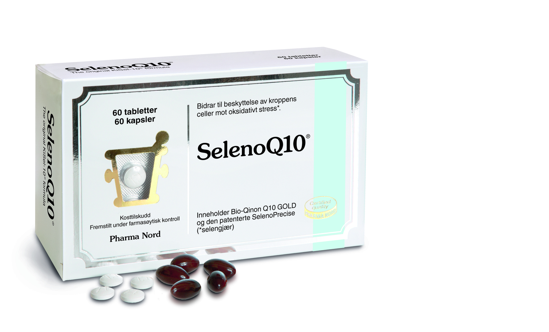 Pharma Nord SelenoQ10 60+60 stk, 60+60 stk.