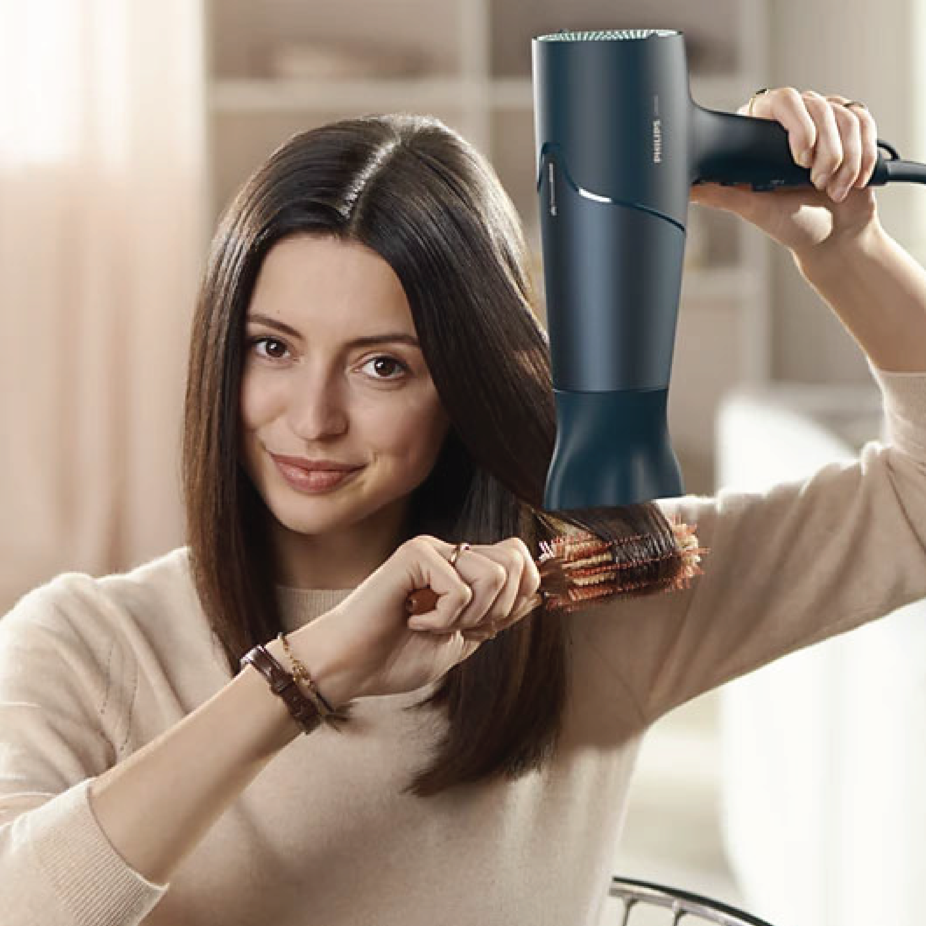 Philips 5000 Series Hårføner, Sort, 1 stk.