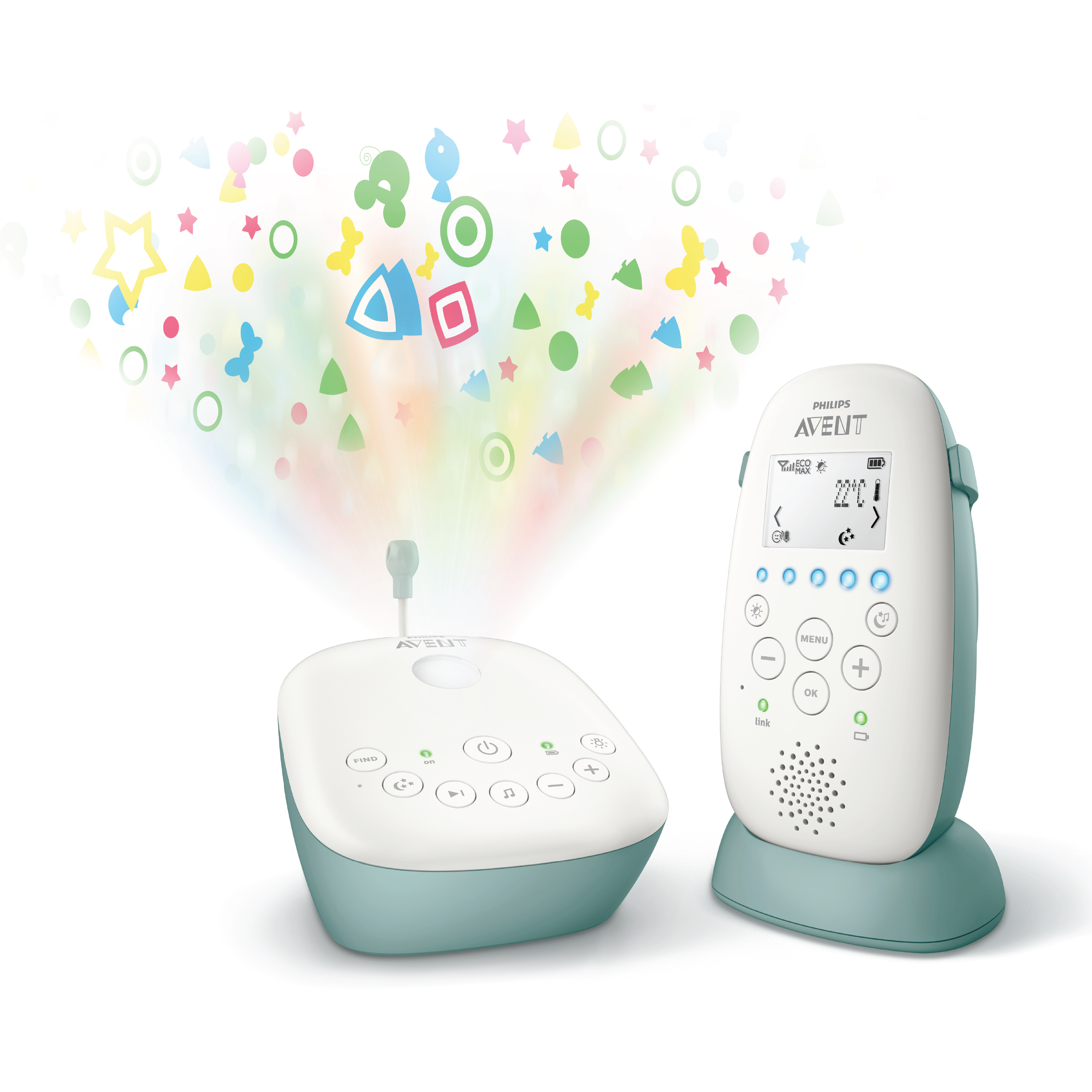 Philips Avent Baby Monitor SCD731/26, 1 stk.