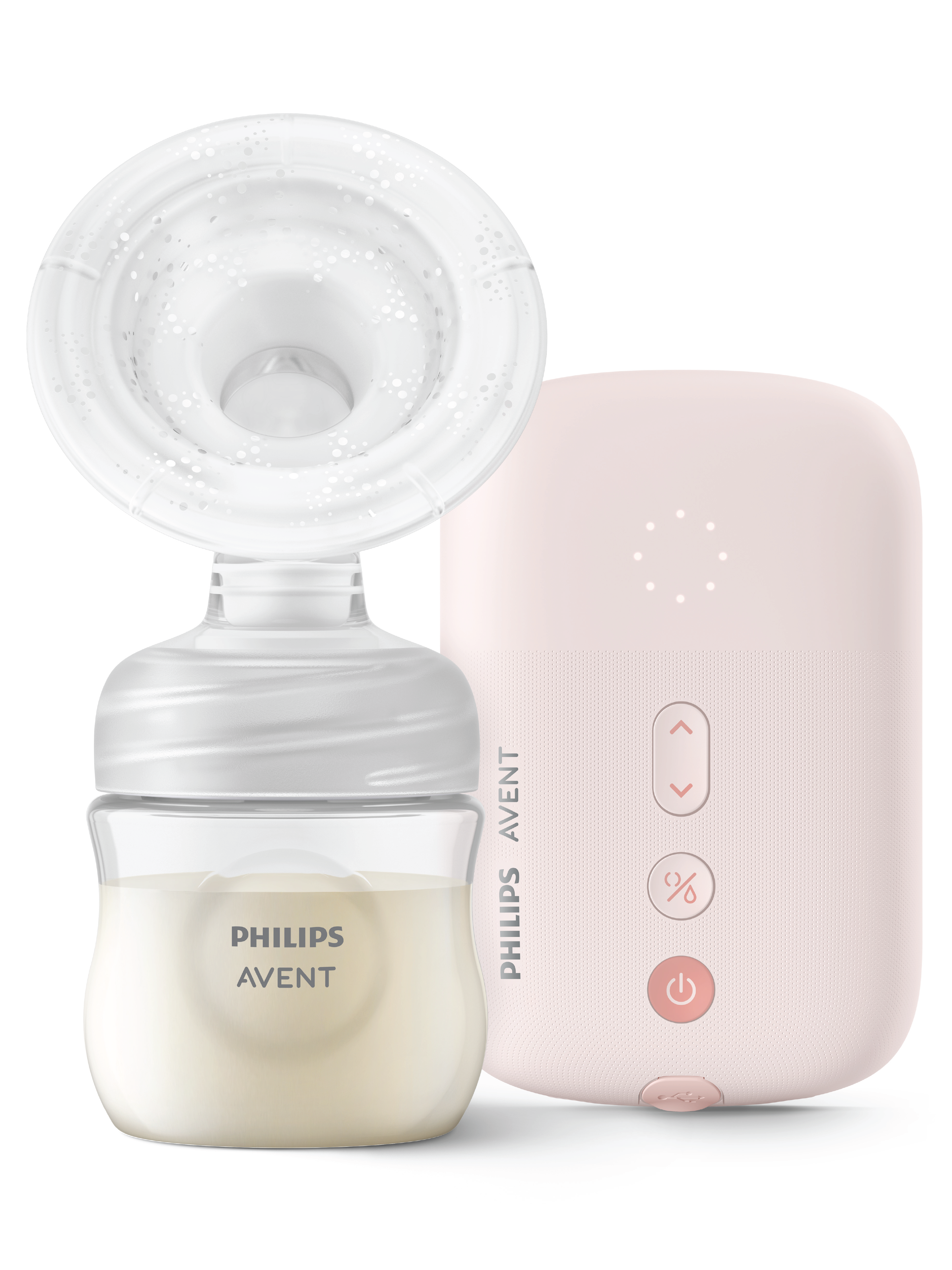 Philips Avent Elektrisk Brystpumpe Enkel, Rosa, 1 stk.