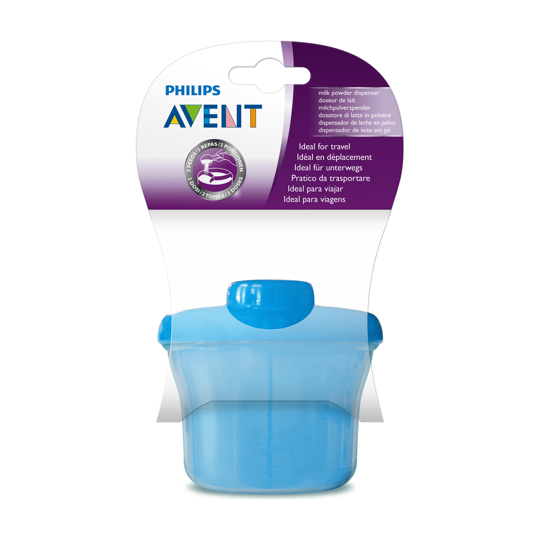 Philips Avent Melkepulver Dispenser, Blå, 1 stk.