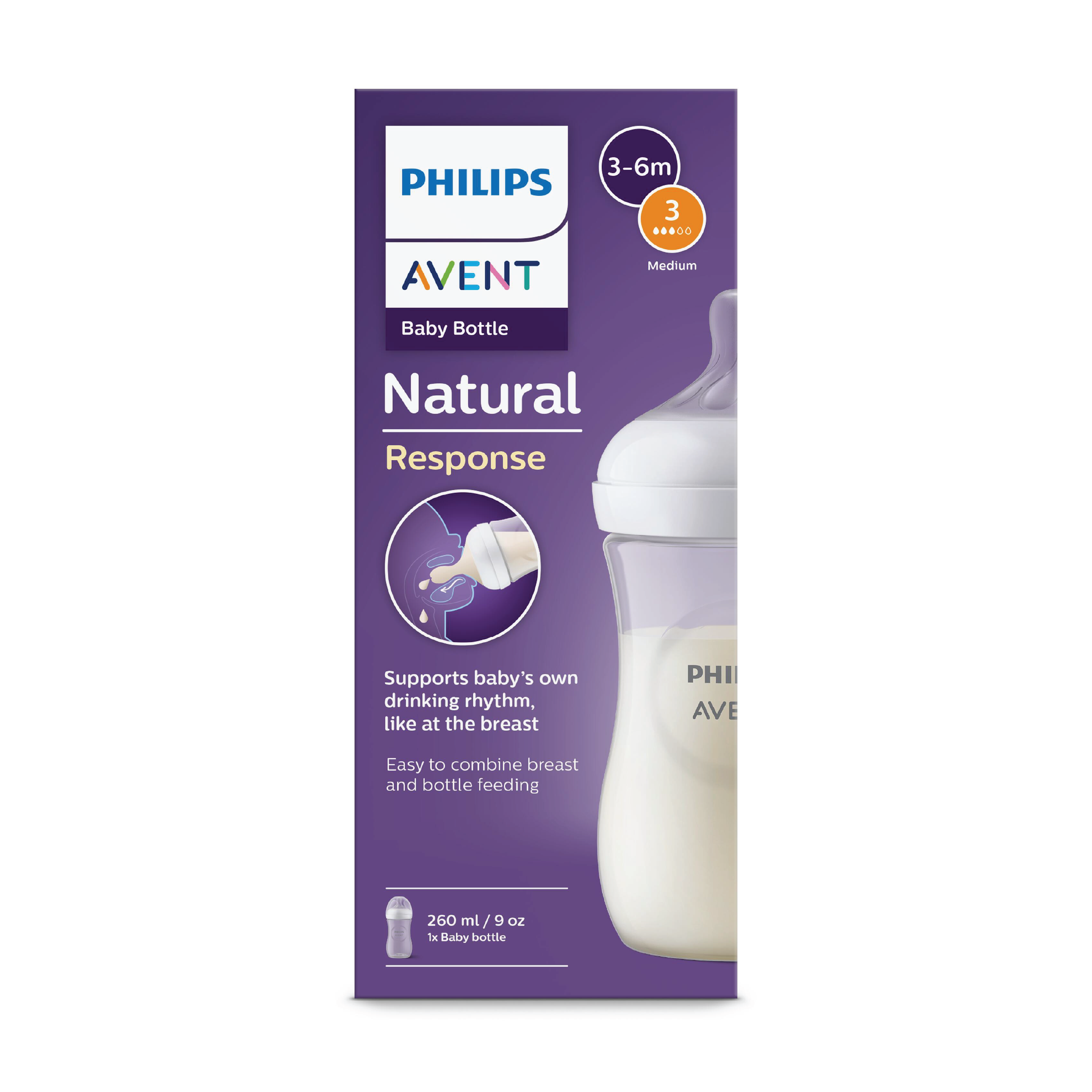 Philips Avent Natural Bottle, 260 ml