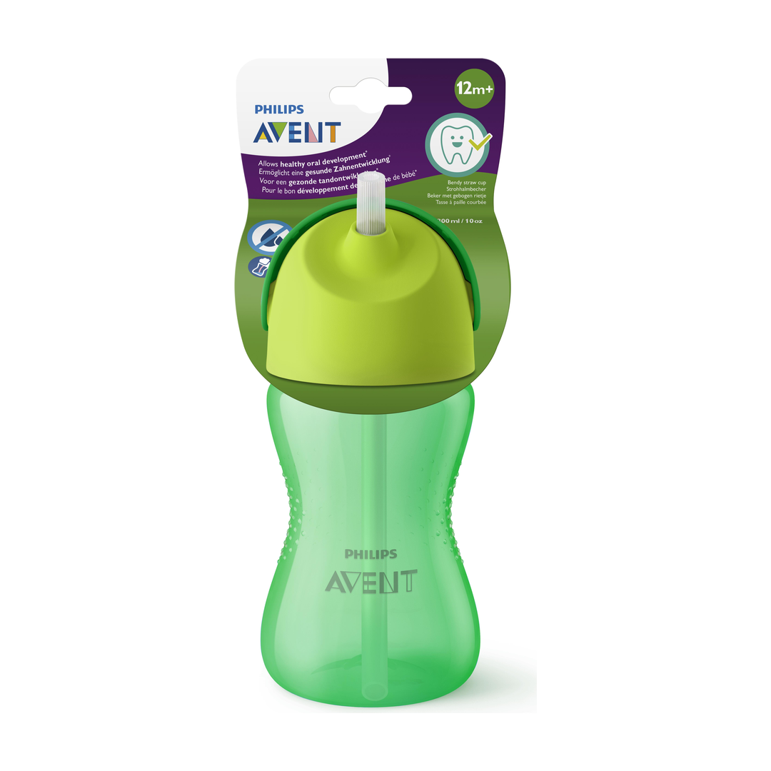 Philips Avent Straw Cup, Grønn, 1 stk.