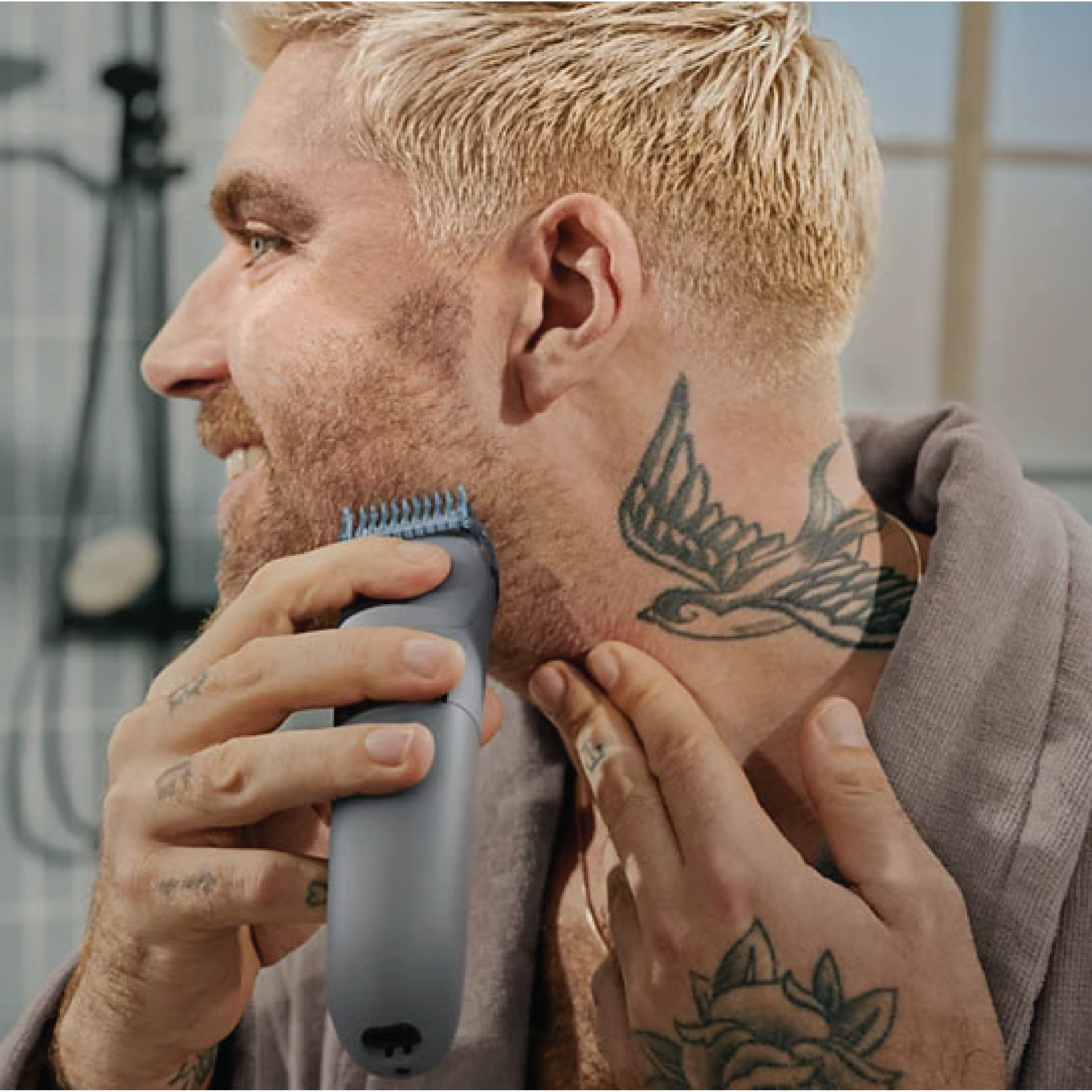 Philips Beardtrimmer Series 7000 Vacuum Beard Trimmer, 1 stk.