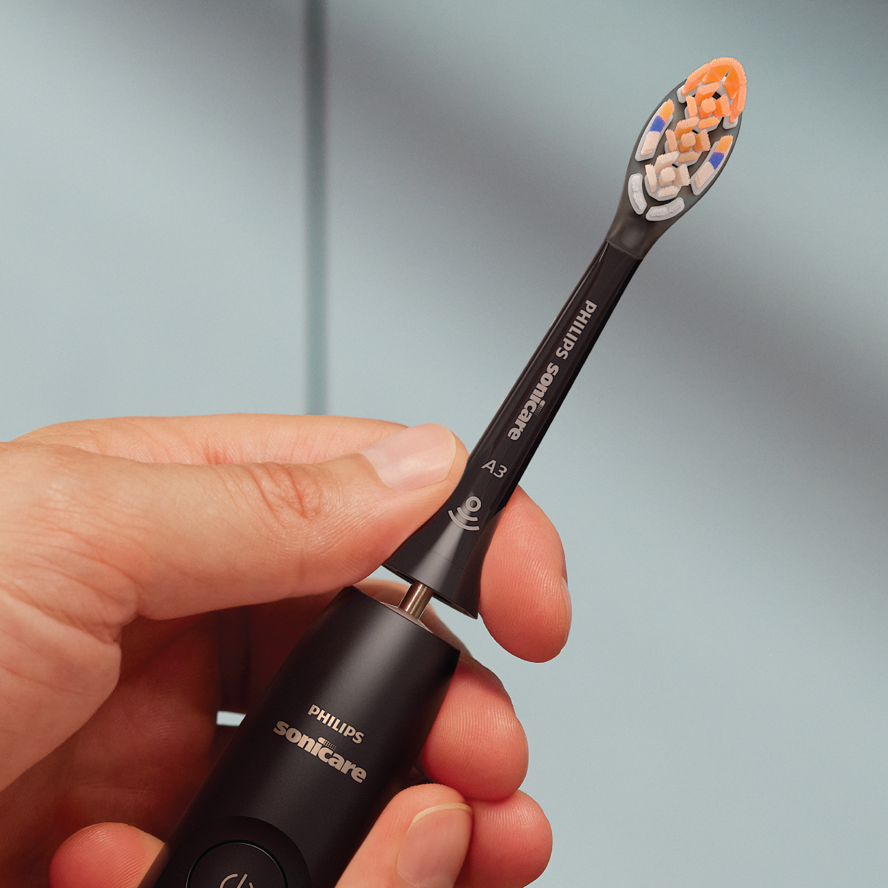 Philips Sonicare Premium All-in-One Børstehoder, Svart, 2 stk.