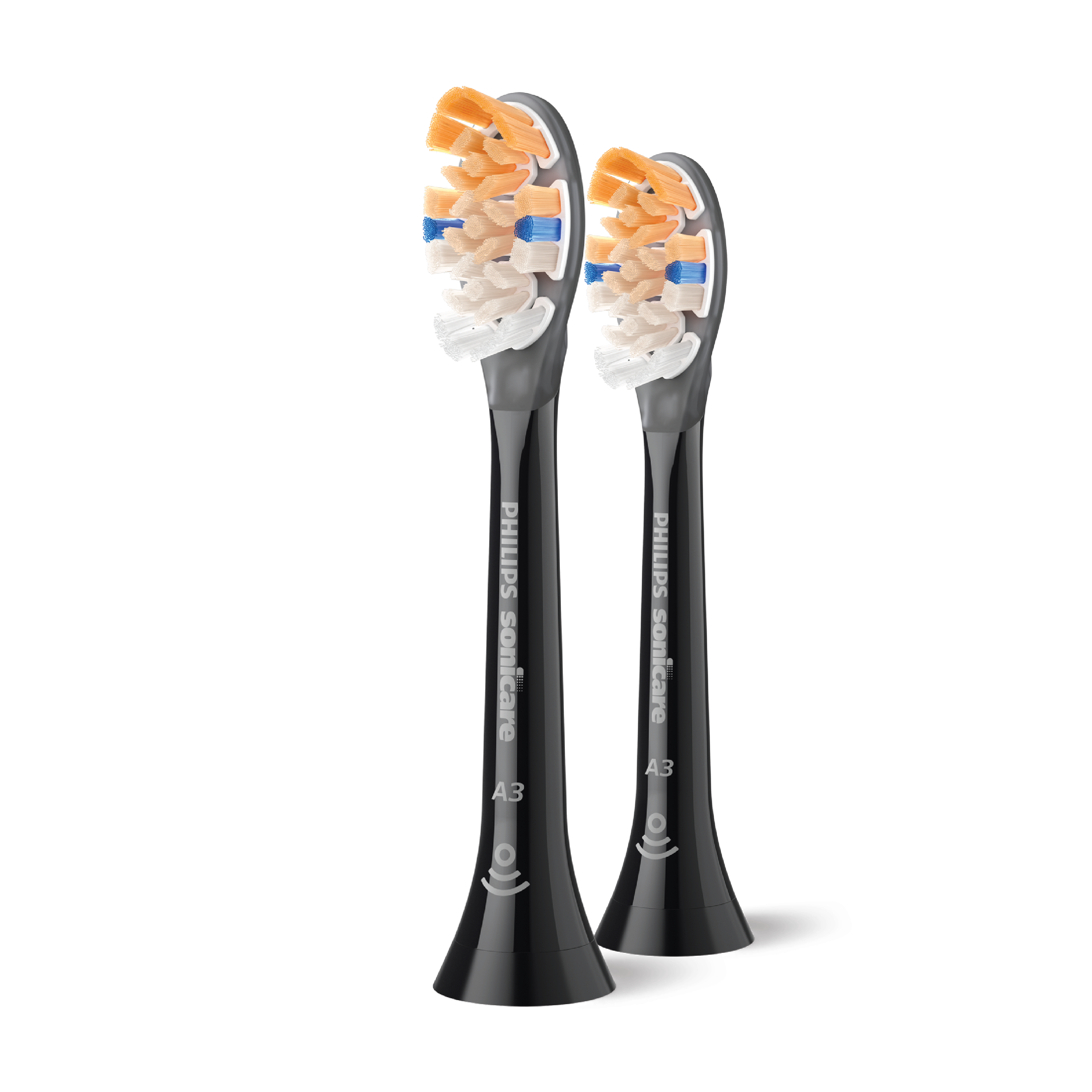 Philips Sonicare Premium All-in-One Børstehoder, Svart, 2 stk.