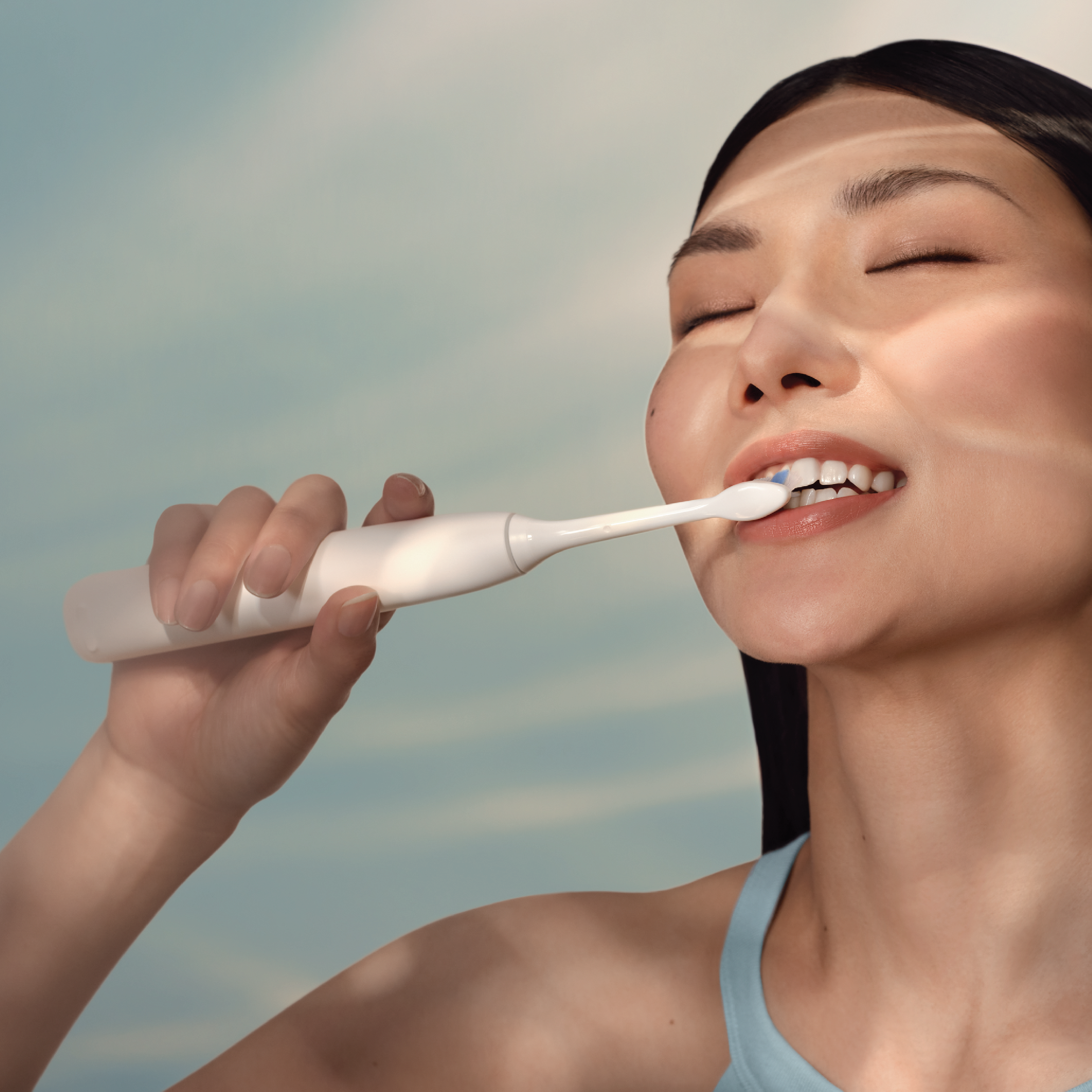 Philips Sonicare Series 5500 Oppladbar elektrisk tannbørste, Hvit, 1 stk.