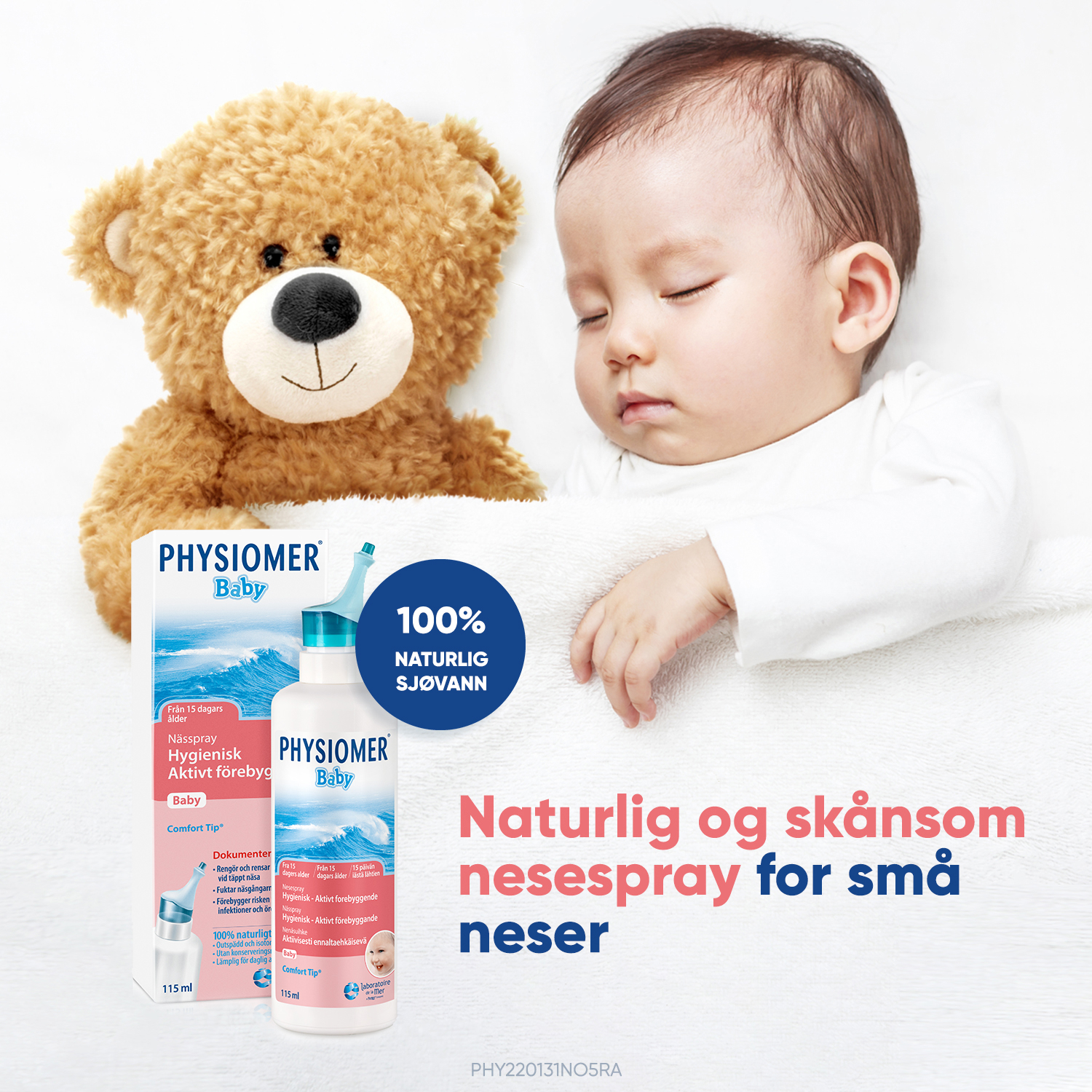 Physiomer Baby Mist nesespray, 115 ml