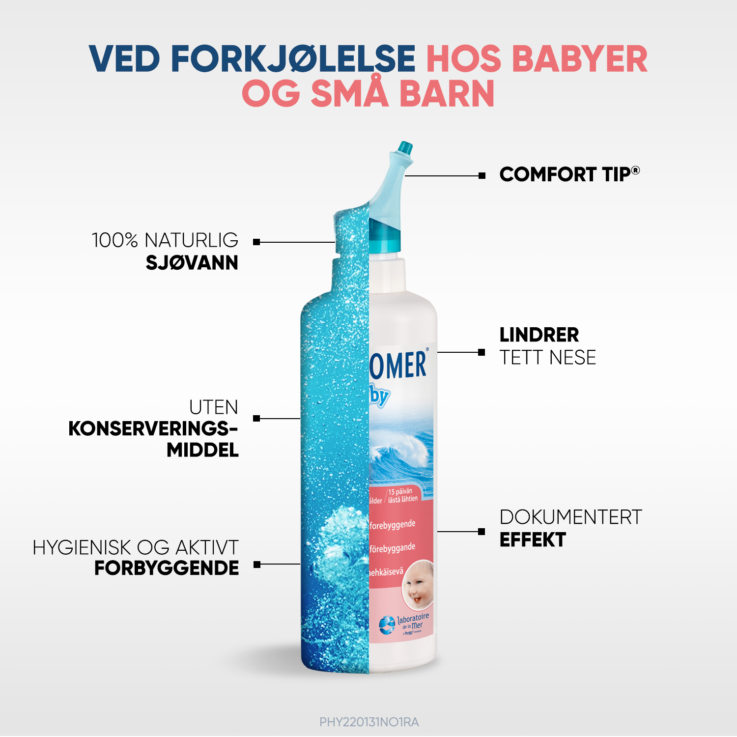 Physiomer Baby Mist nesespray, 115 ml