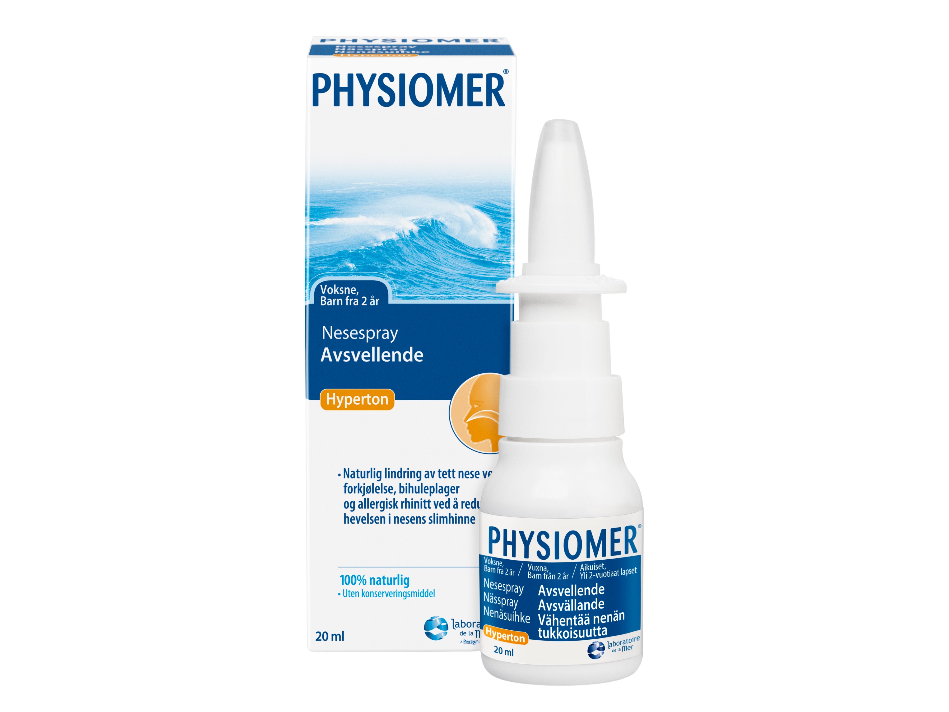 Physiomer Nesespray Hypertonic, 20 ml