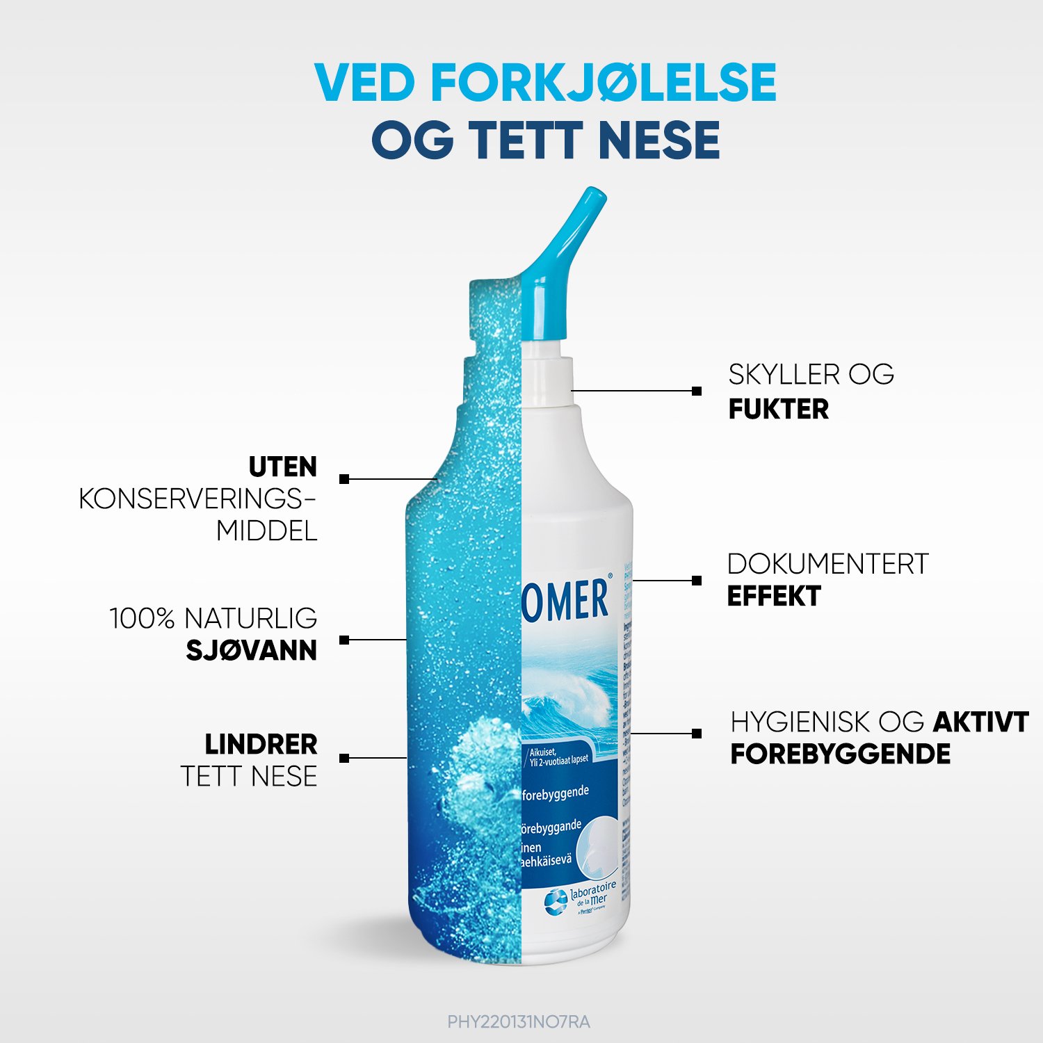 Physiomer Normal Jet Nesespray, 135 ml